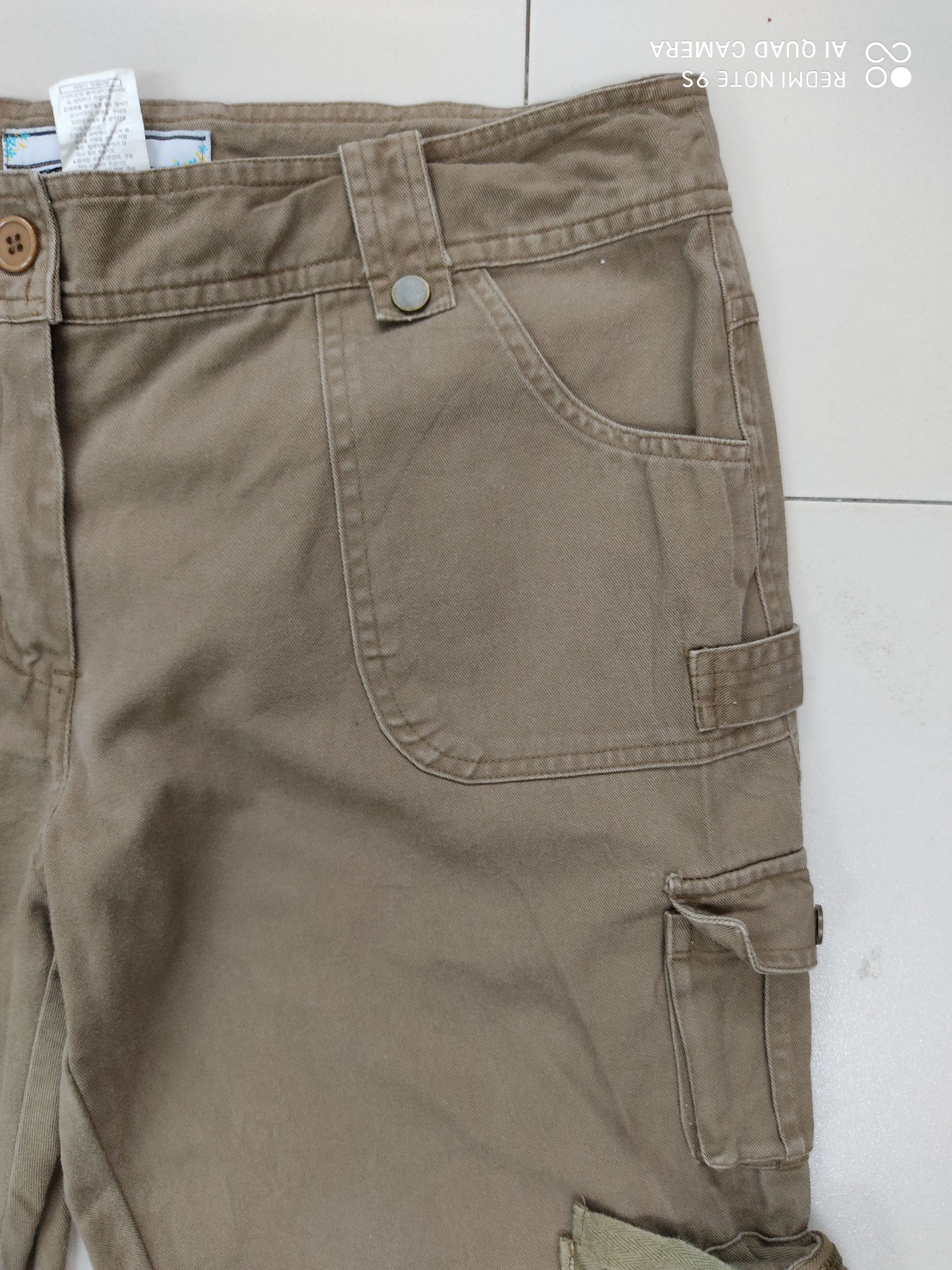 Japanese Brand Ailette Multipocket Utility Cargo Pant Size US 33 - 3 Thumbnail