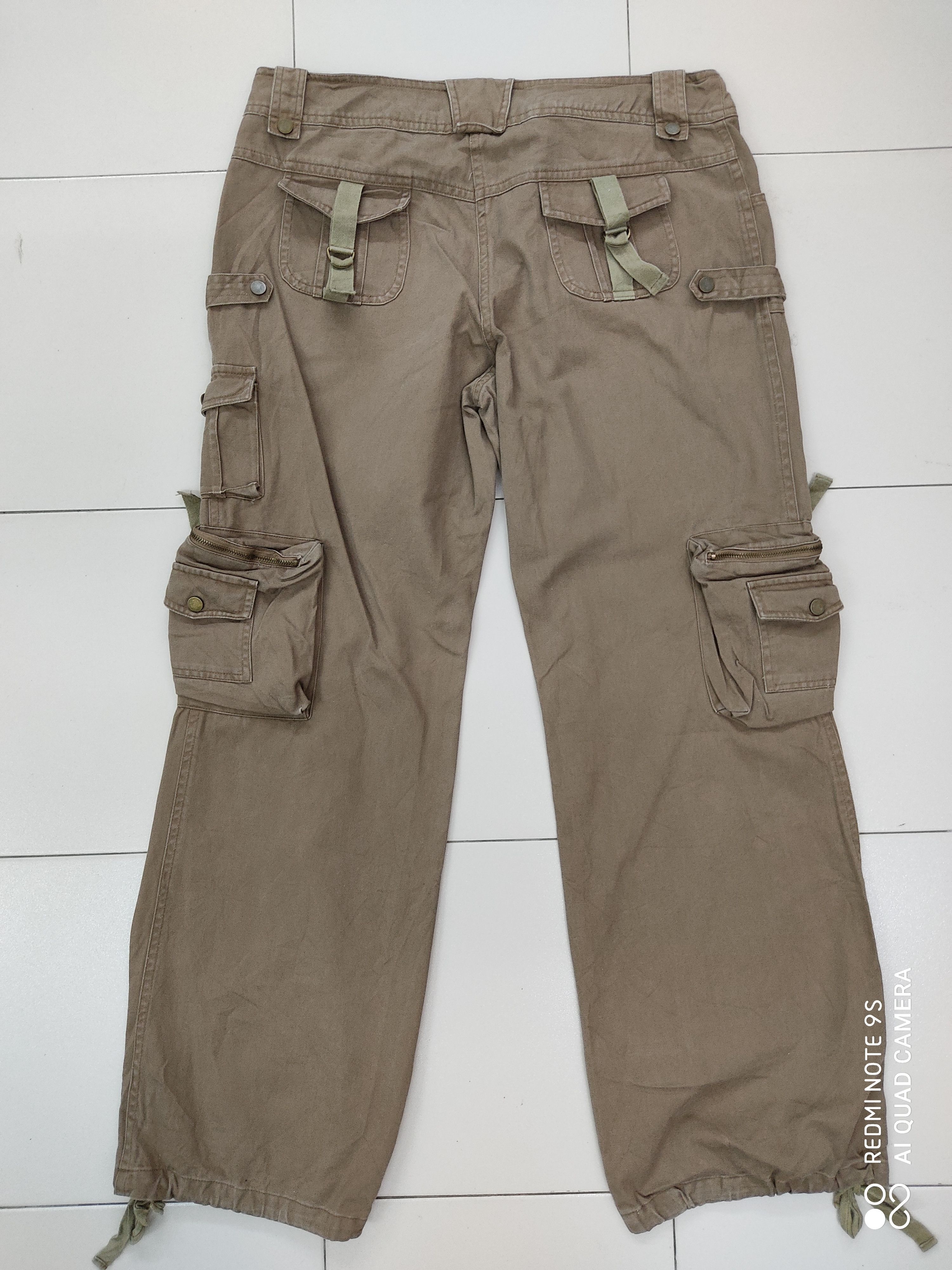 Japanese Brand Ailette Multipocket Utility Cargo Pant Size US 33 - 11 Thumbnail