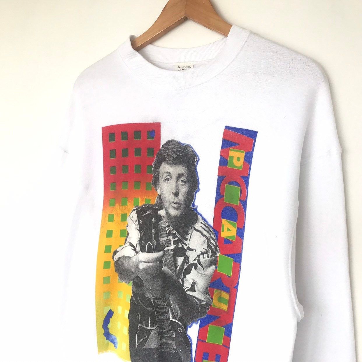 Band Tees vintage 80s the beatles jumper pullover sweatshirt Size US XL / EU 56 / 4 - 5 Thumbnail