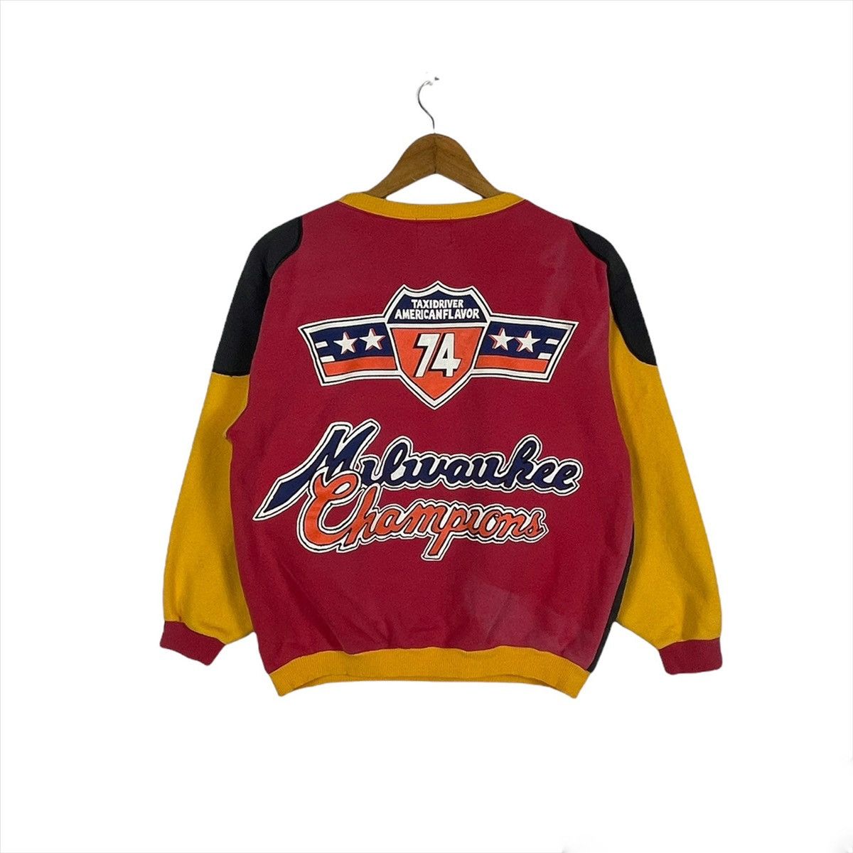 Vintage vintage taxi driver american flavour jumper pullover Size US S / EU 44-46 / 1 - 2 Thumbnail
