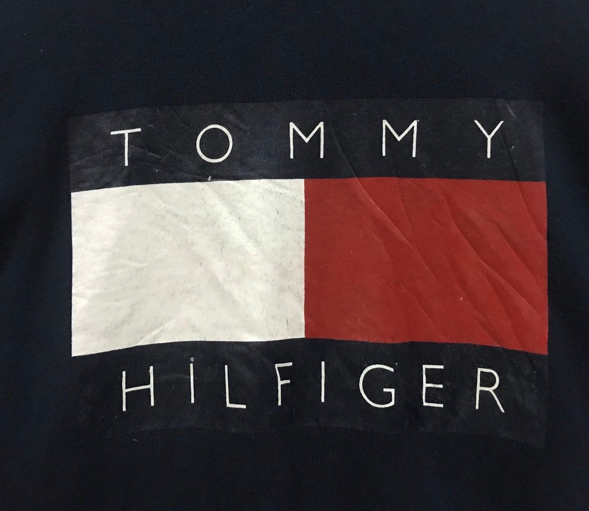 Tommy Hilfiger vintage tommy hilfiger big logo jumper pullover sweatshirt Size US L / EU 52-54 / 3 - 5 Thumbnail