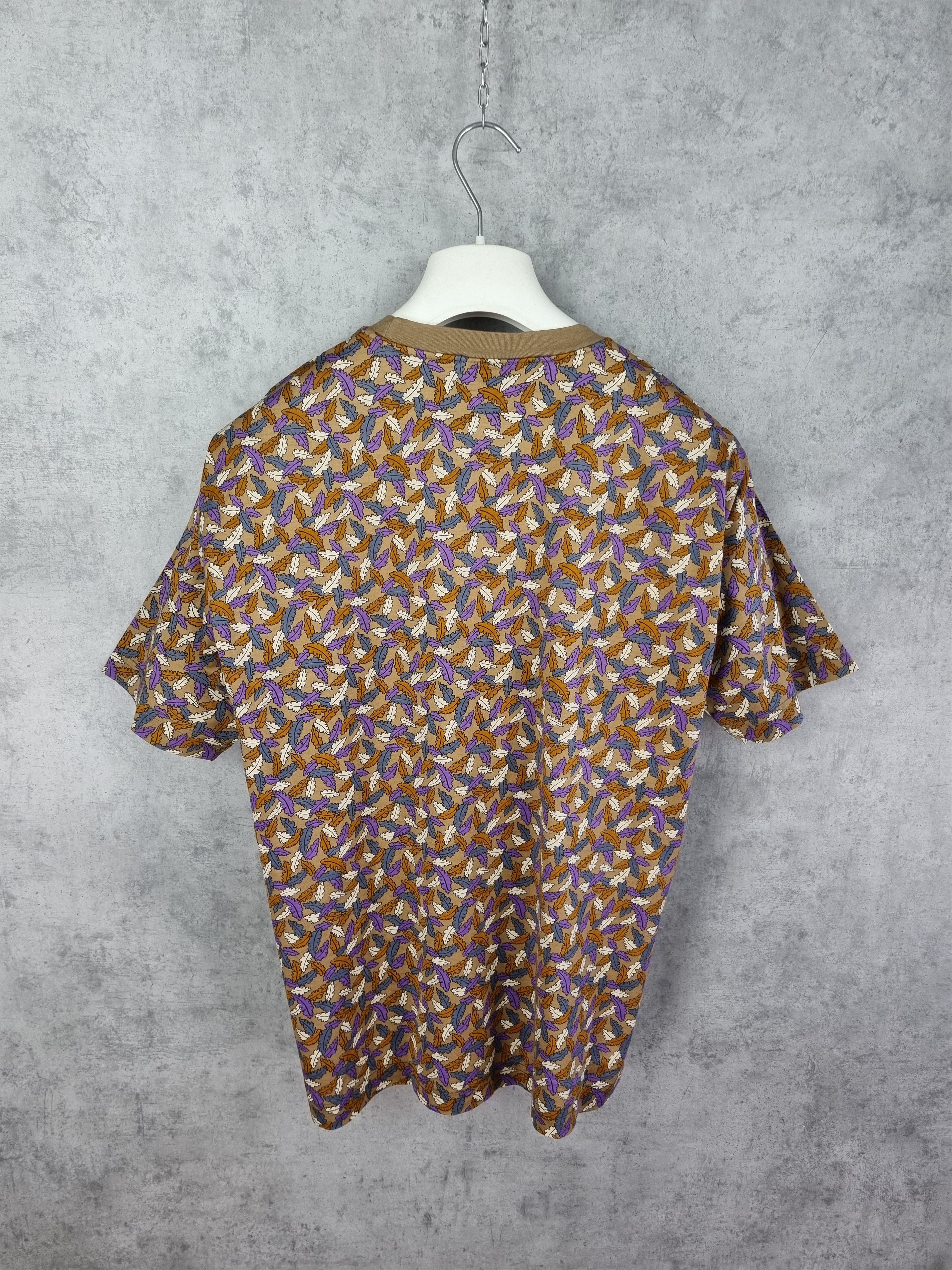 Christian Dior Monsieur × Vintage 🍂 90s Christian Dior Monsieur Leafs All over Print Tee Size US M / EU 48-50 / 2 - 4 Thumbnail