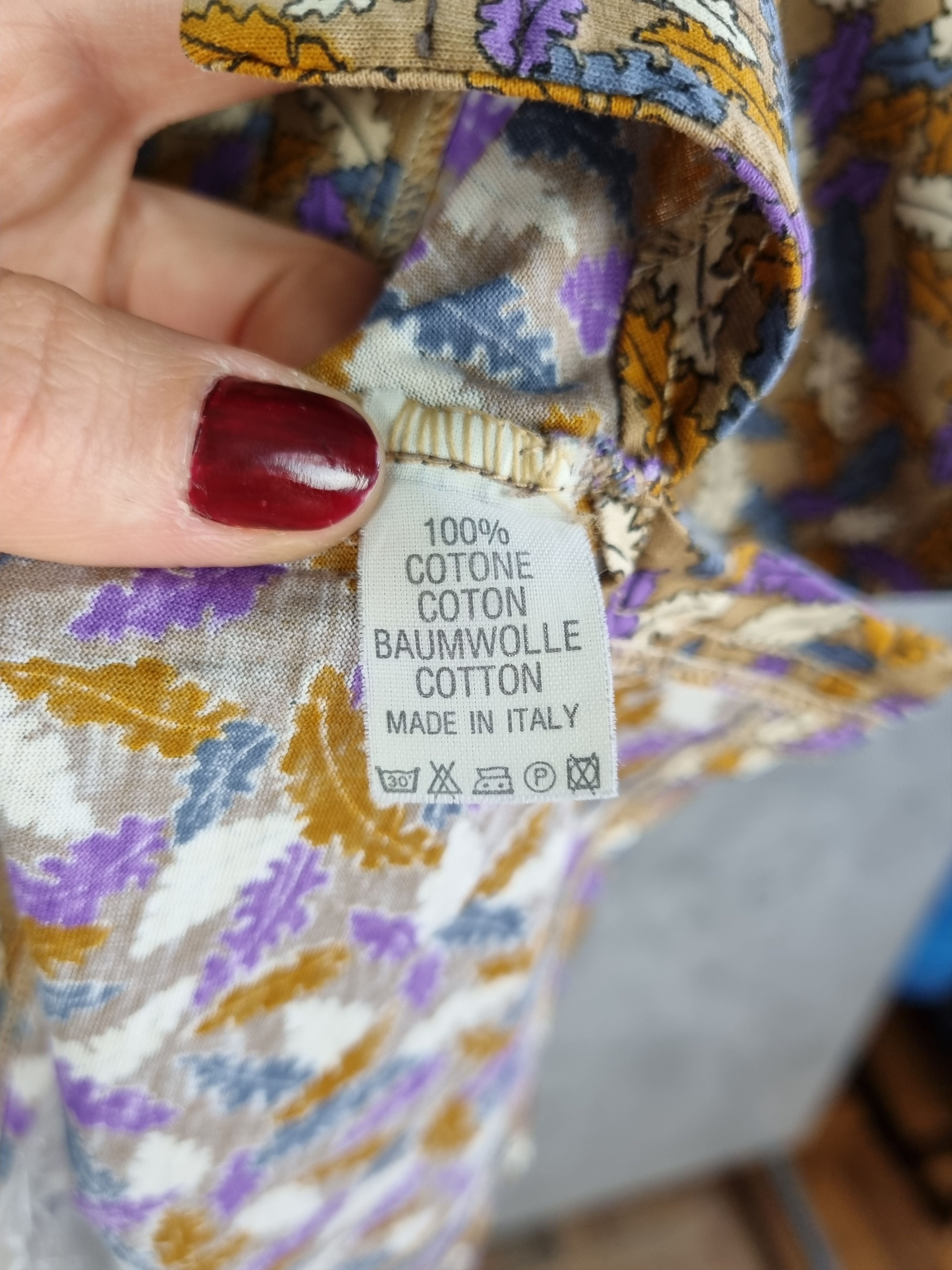Christian Dior Monsieur × Vintage 🍂 90s Christian Dior Monsieur Leafs All over Print Tee Size US M / EU 48-50 / 2 - 8 Thumbnail