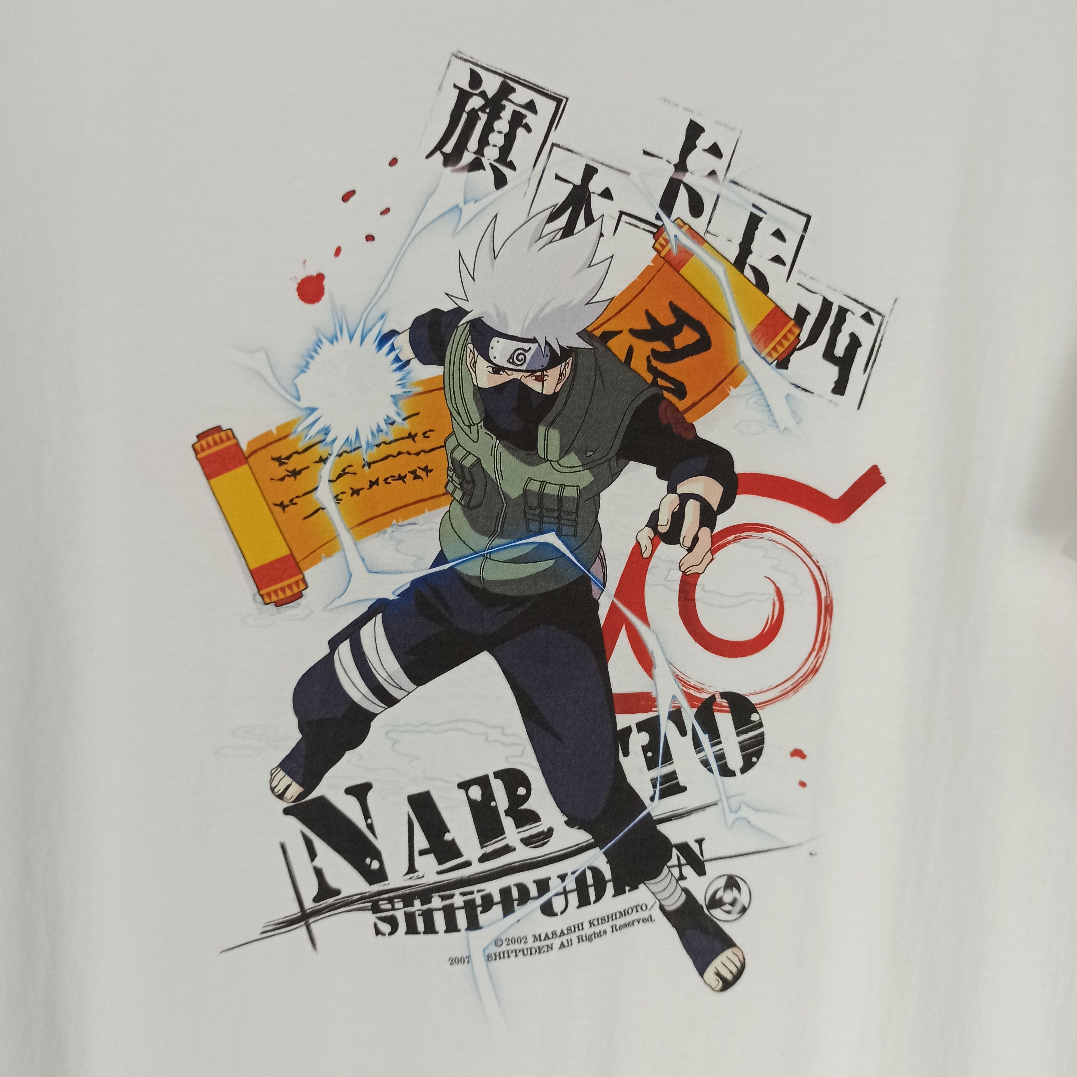 Anime Vtg Promo Anime Naruto Shippuden Characters Kakashi Hatake Size US L / EU 52-54 / 3 - 3 Thumbnail