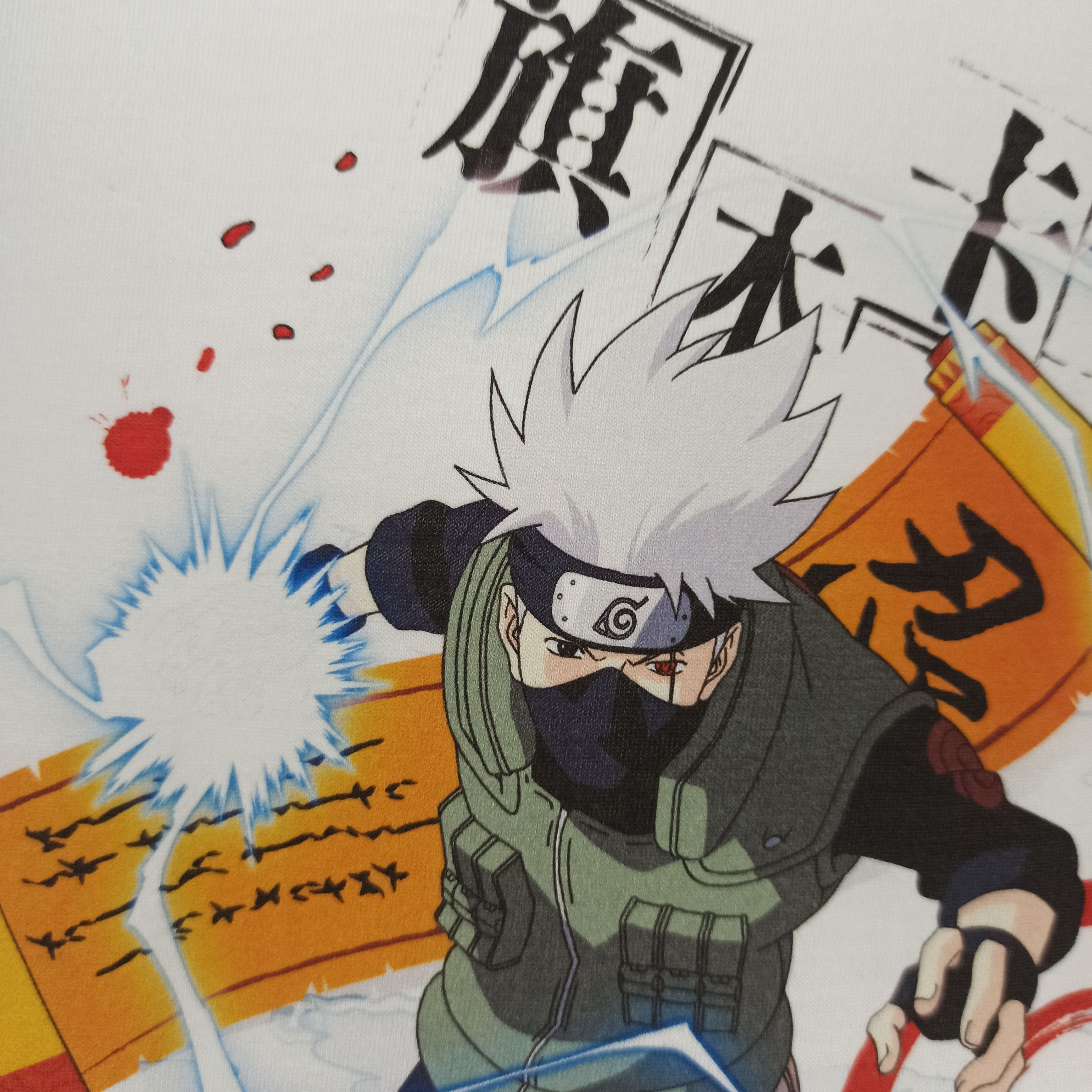 Anime Vtg Promo Anime Naruto Shippuden Characters Kakashi Hatake Size US L / EU 52-54 / 3 - 4 Thumbnail