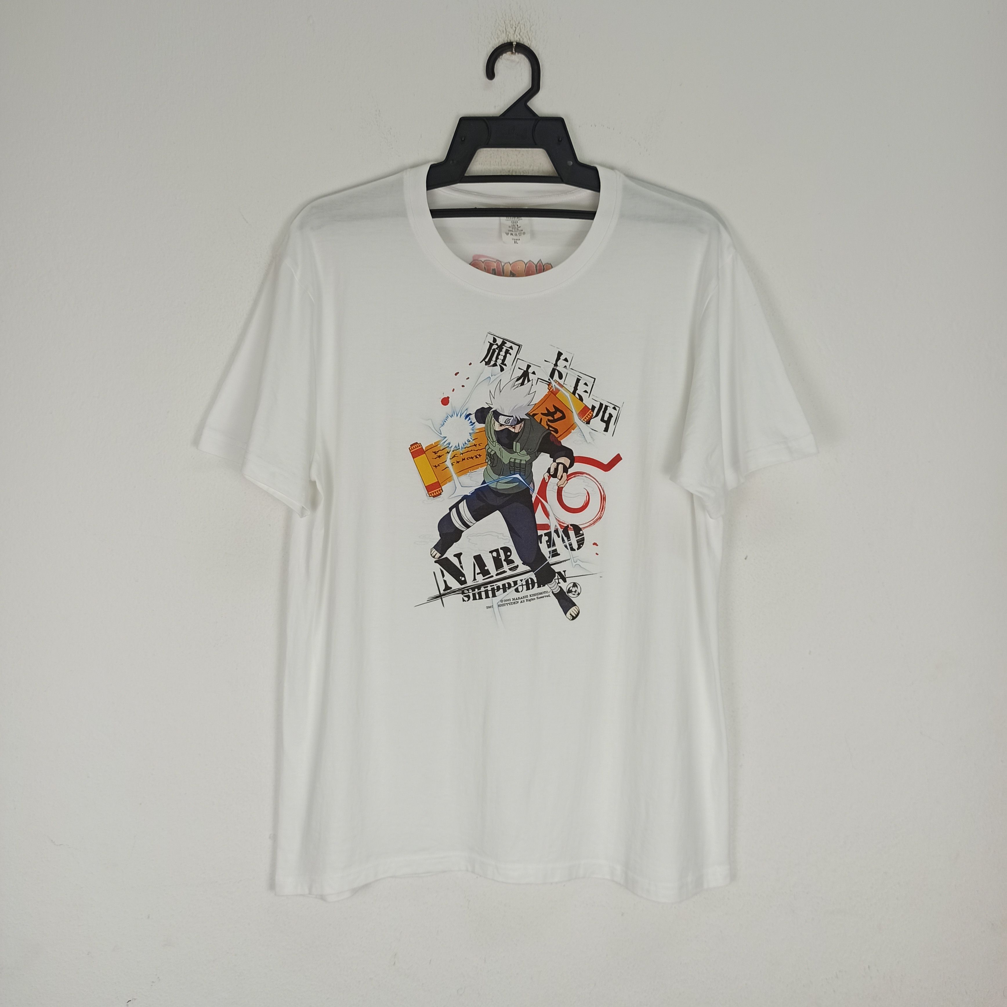 Anime Vtg Promo Anime Naruto Shippuden Characters Kakashi Hatake Size US L / EU 52-54 / 3 - 1 Thumbnail
