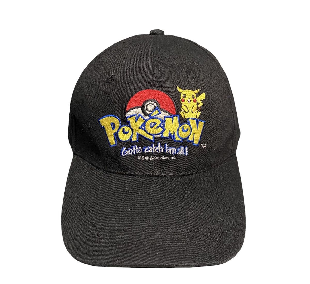 Nintendo × Pokemon × Vintage 💎GRAIL💎 VINTAGE 90’s POKEMON EMBOIDERY CAP Size ONE SIZE - 1 Thumbnail
