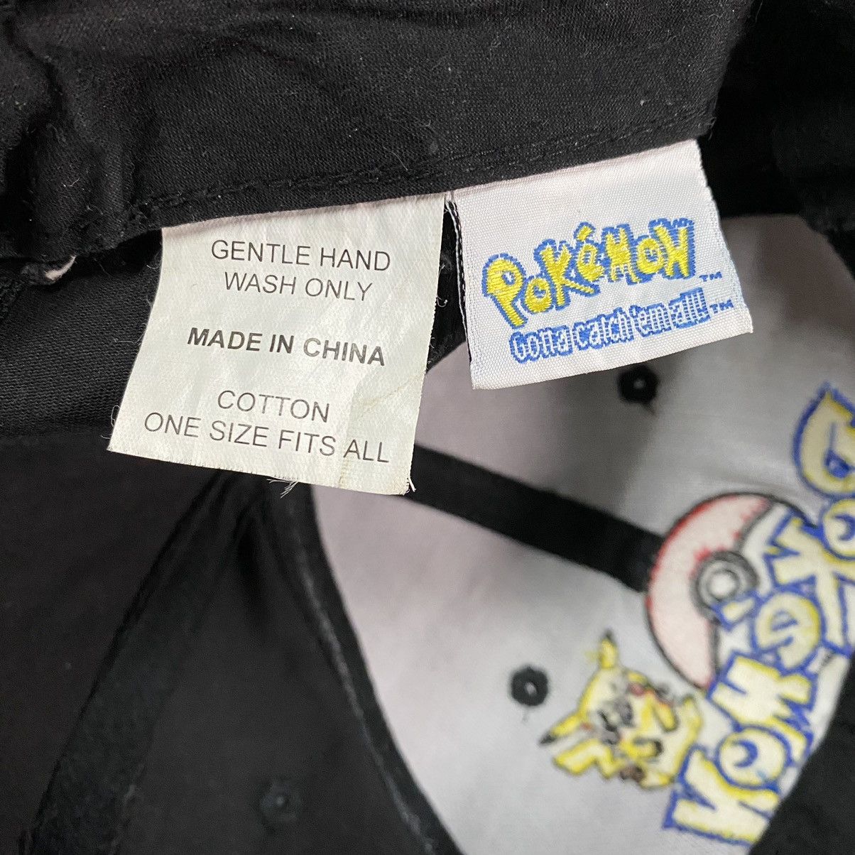 Nintendo × Pokemon × Vintage 💎GRAIL💎 VINTAGE 90’s POKEMON EMBOIDERY CAP Size ONE SIZE - 5 Thumbnail
