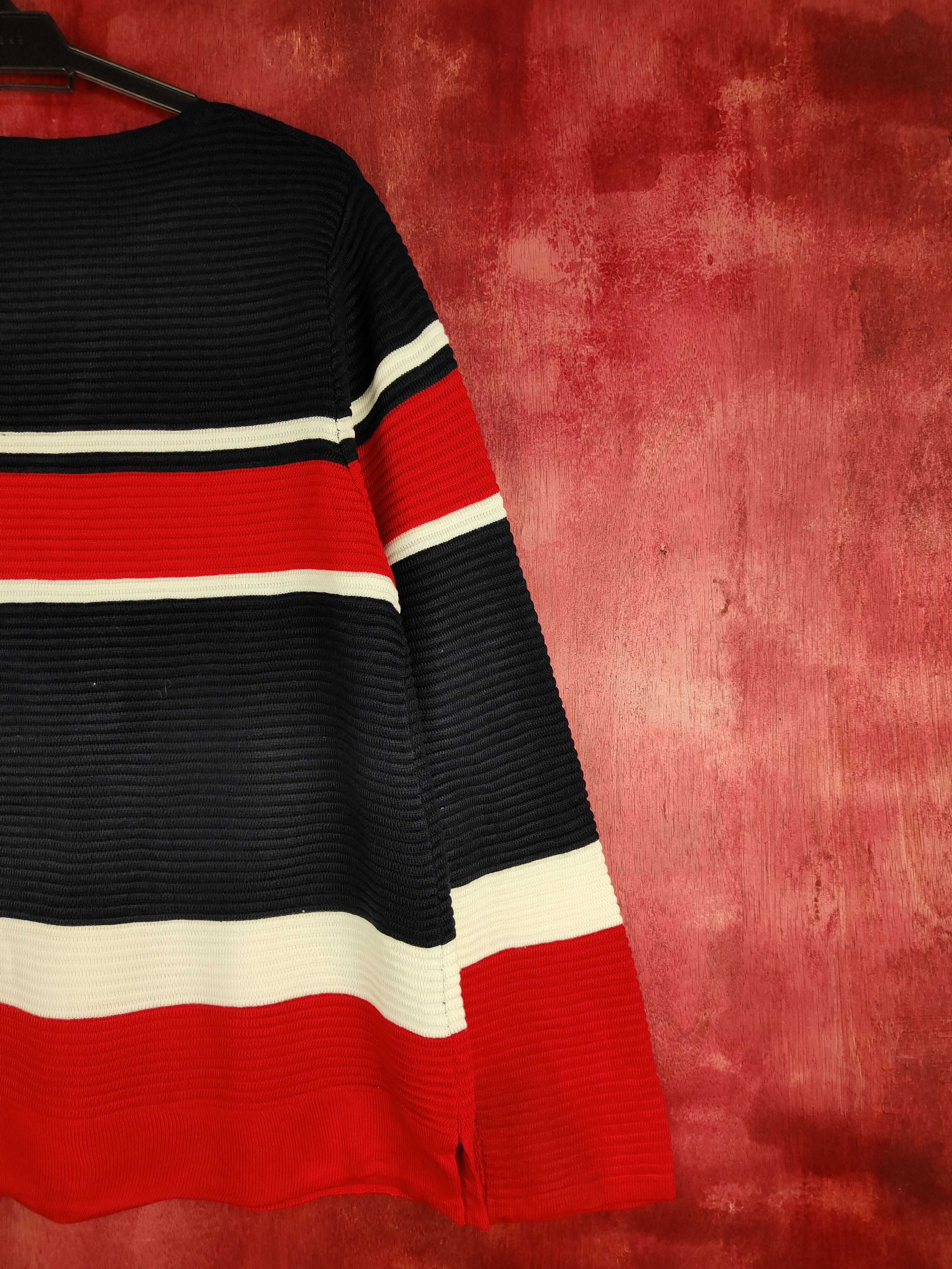 Junko Shimada Part 2 by Junko Shimada Blue/Red Knitwear #188B Size US L / EU 52-54 / 3 - 9 Thumbnail