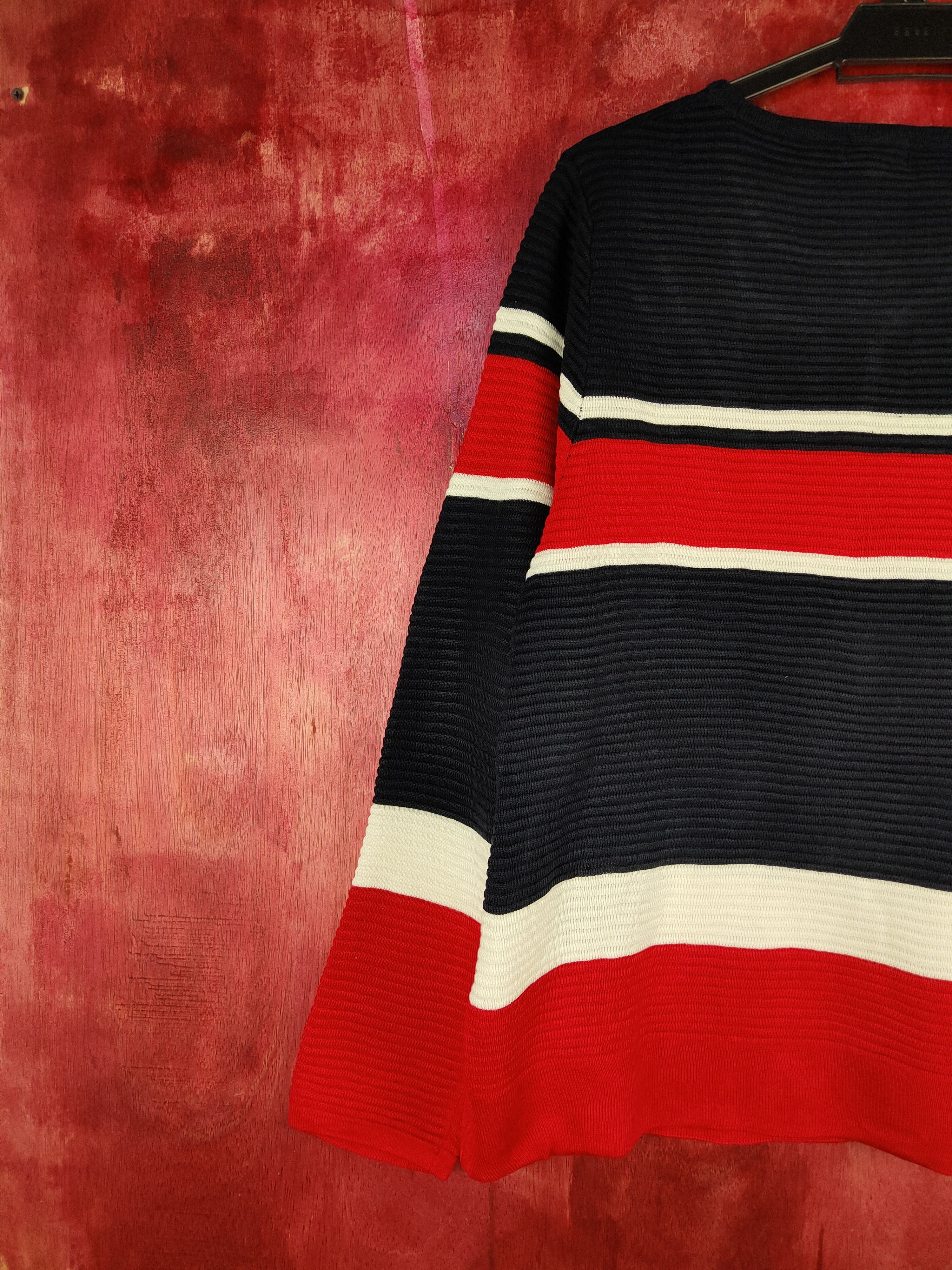 Junko Shimada Part 2 by Junko Shimada Blue/Red Knitwear #188B Size US L / EU 52-54 / 3 - 8 Thumbnail