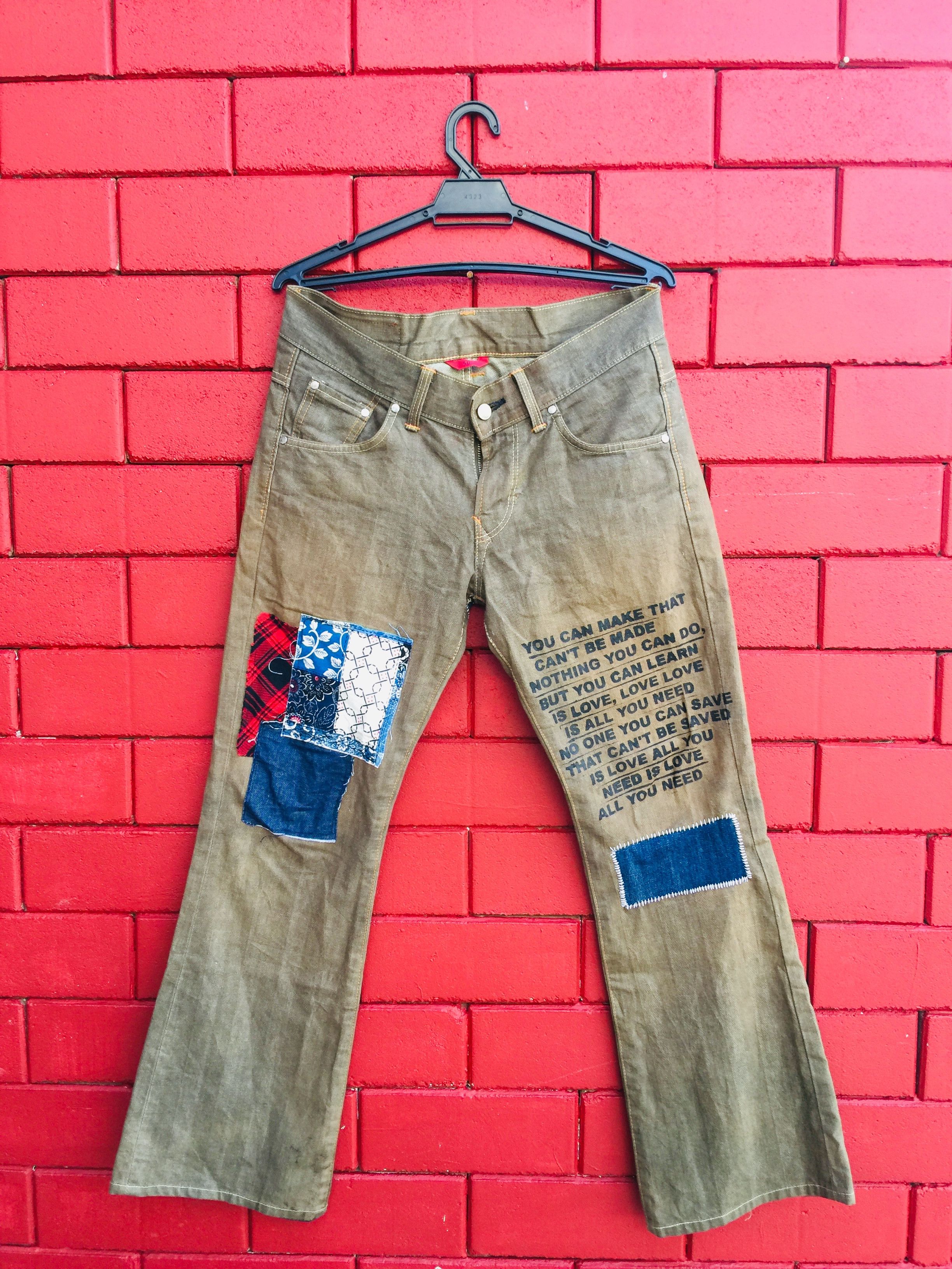 Edwin × Japanese Brand Vintage Edwin Distressed Denim Travis Scott Fashion Style Size US 32 / EU 48 - 1 Thumbnail