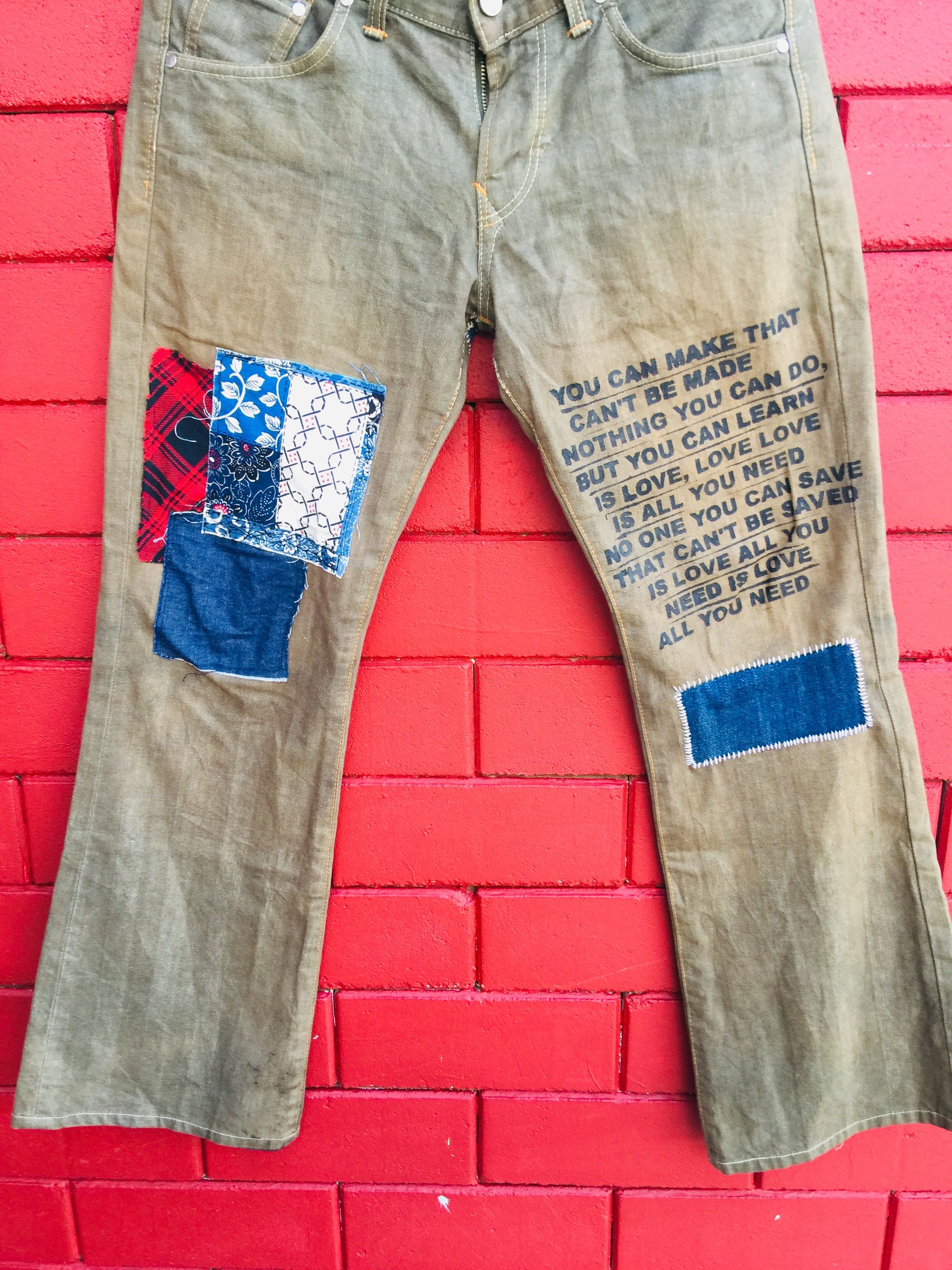 Edwin × Japanese Brand Vintage Edwin Distressed Denim Travis Scott Fashion Style Size US 32 / EU 48 - 3 Thumbnail