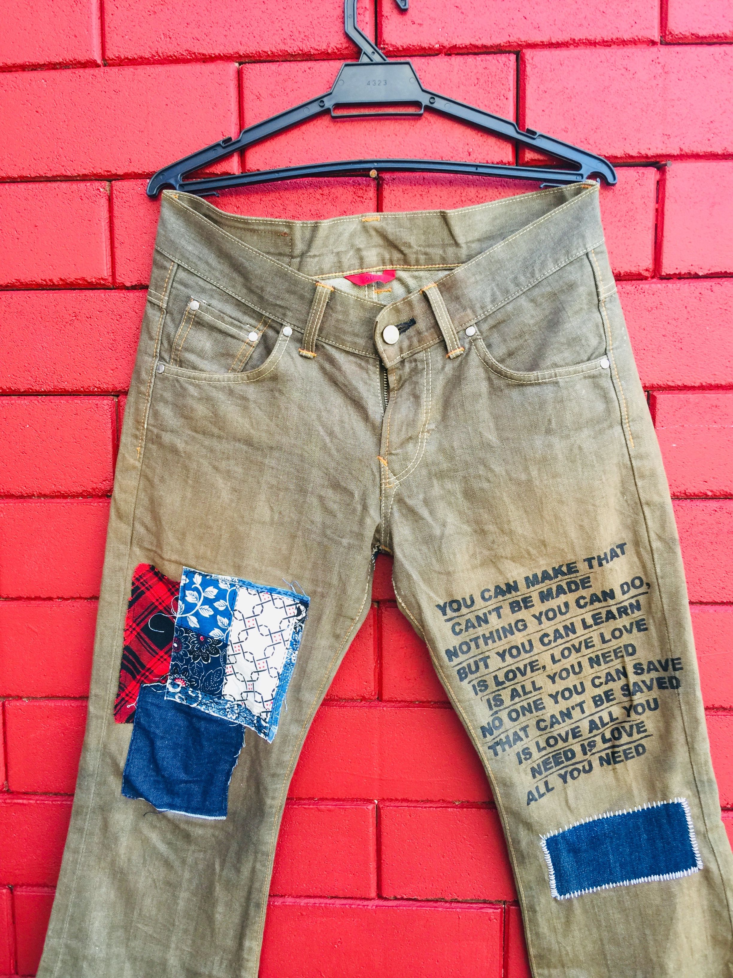 Edwin × Japanese Brand Vintage Edwin Distressed Denim Travis Scott Fashion Style Size US 32 / EU 48 - 13 Thumbnail