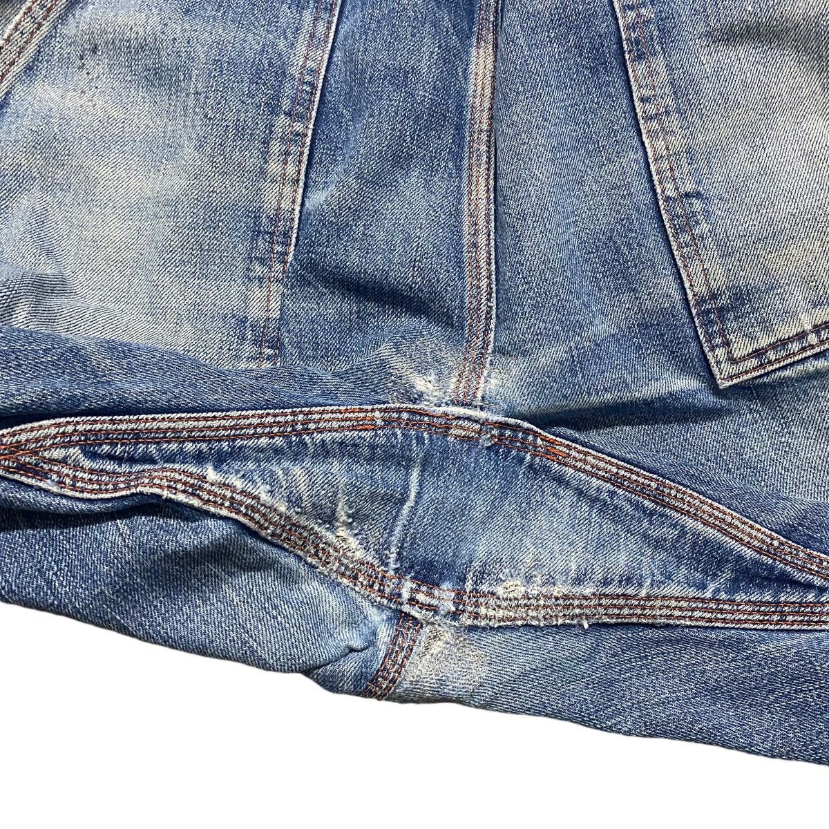 Wild Things Wildthings X Kato Repaired Denim Selvedge Pants Size US 32 / EU 48 - 17 Thumbnail