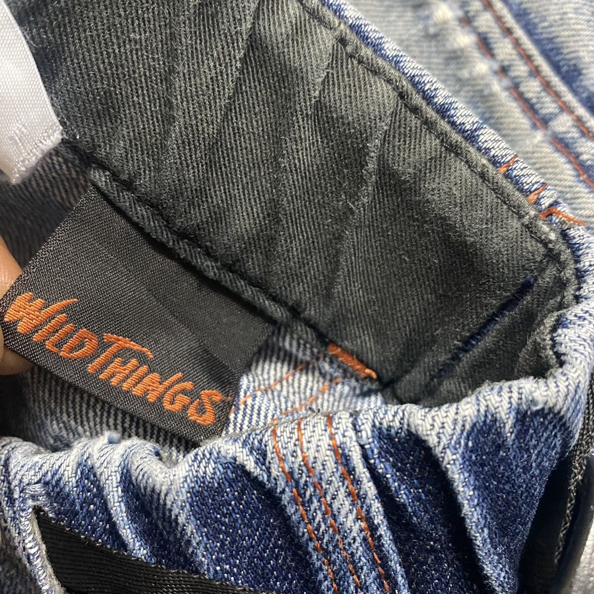 Wild Things Wildthings X Kato Repaired Denim Selvedge Pants Size US 32 / EU 48 - 20 Thumbnail
