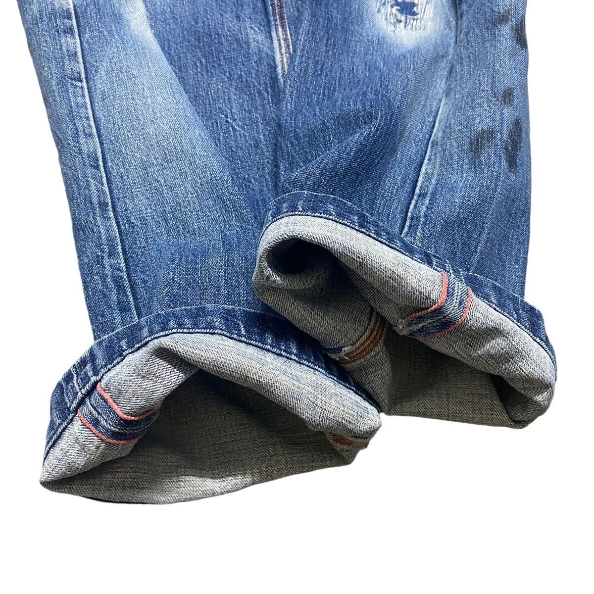Wild Things Wildthings X Kato Repaired Denim Selvedge Pants Size US 32 / EU 48 - 18 Thumbnail