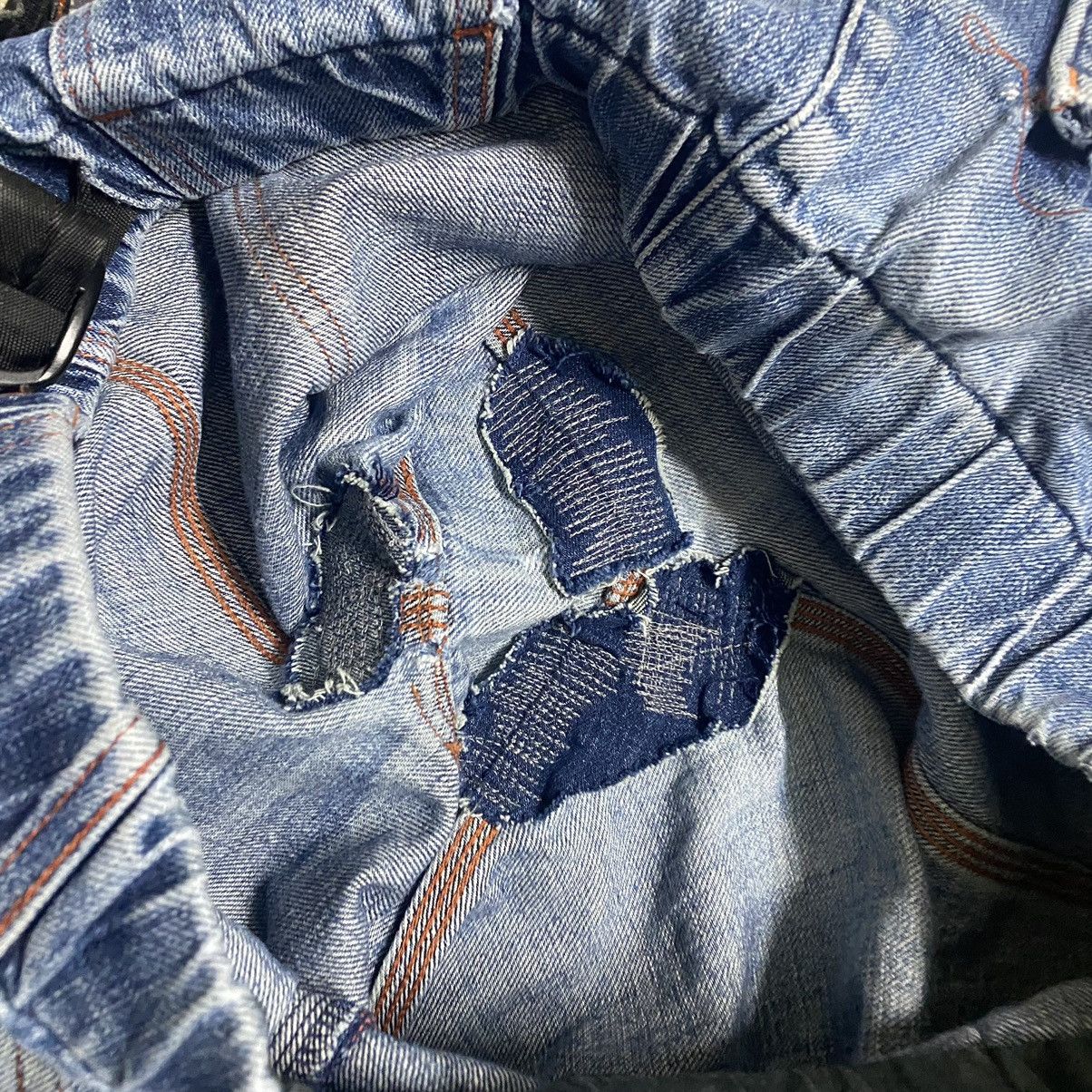Wild Things Wildthings X Kato Repaired Denim Selvedge Pants Size US 32 / EU 48 - 21 Thumbnail
