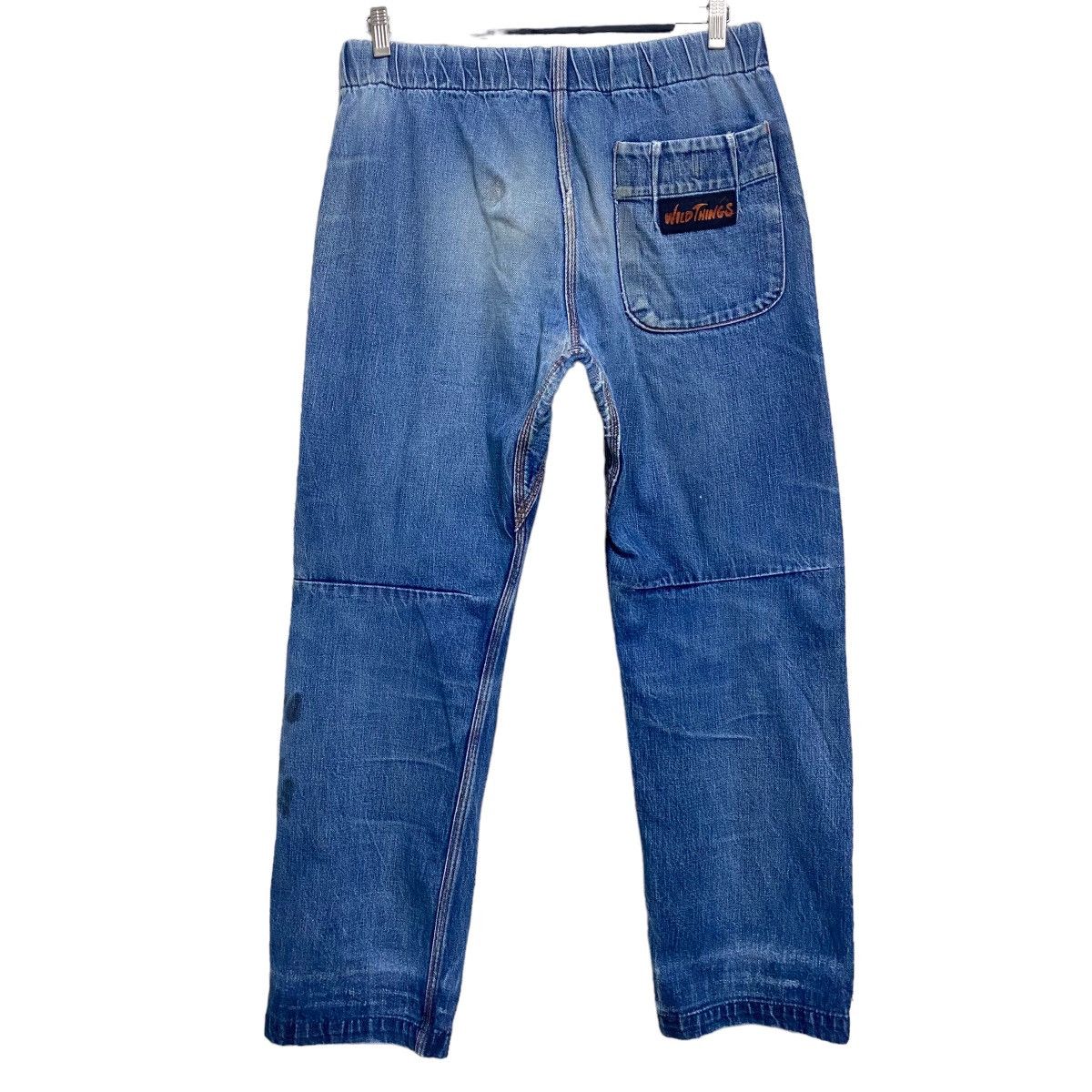 Wild Things Wildthings X Kato Repaired Denim Selvedge Pants Size US 32 / EU 48 - 1 Thumbnail