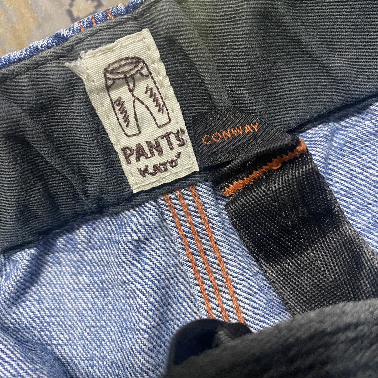Wild Things Wildthings X Kato Repaired Denim Selvedge Pants Size US 32 / EU 48 - 19 Thumbnail