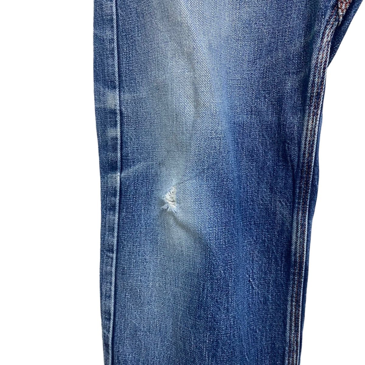 Wild Things Wildthings X Kato Repaired Denim Selvedge Pants Size US 32 / EU 48 - 8 Thumbnail