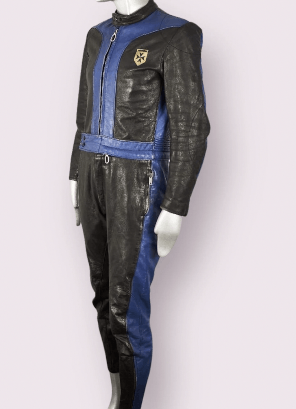 Vintage HARRO Vintage 80s Leather Motorcycle Racing Biker Suit Size US 32 / EU 48 - 6 Thumbnail