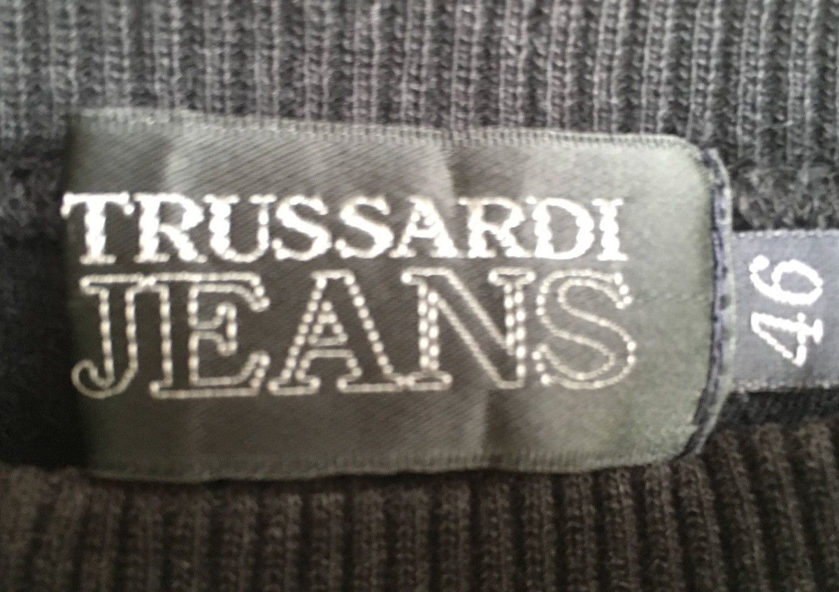 Trussardi vintage trusssardi jeans jumper pullover sweatshirt Size US M / EU 48-50 / 2 - 3 Thumbnail