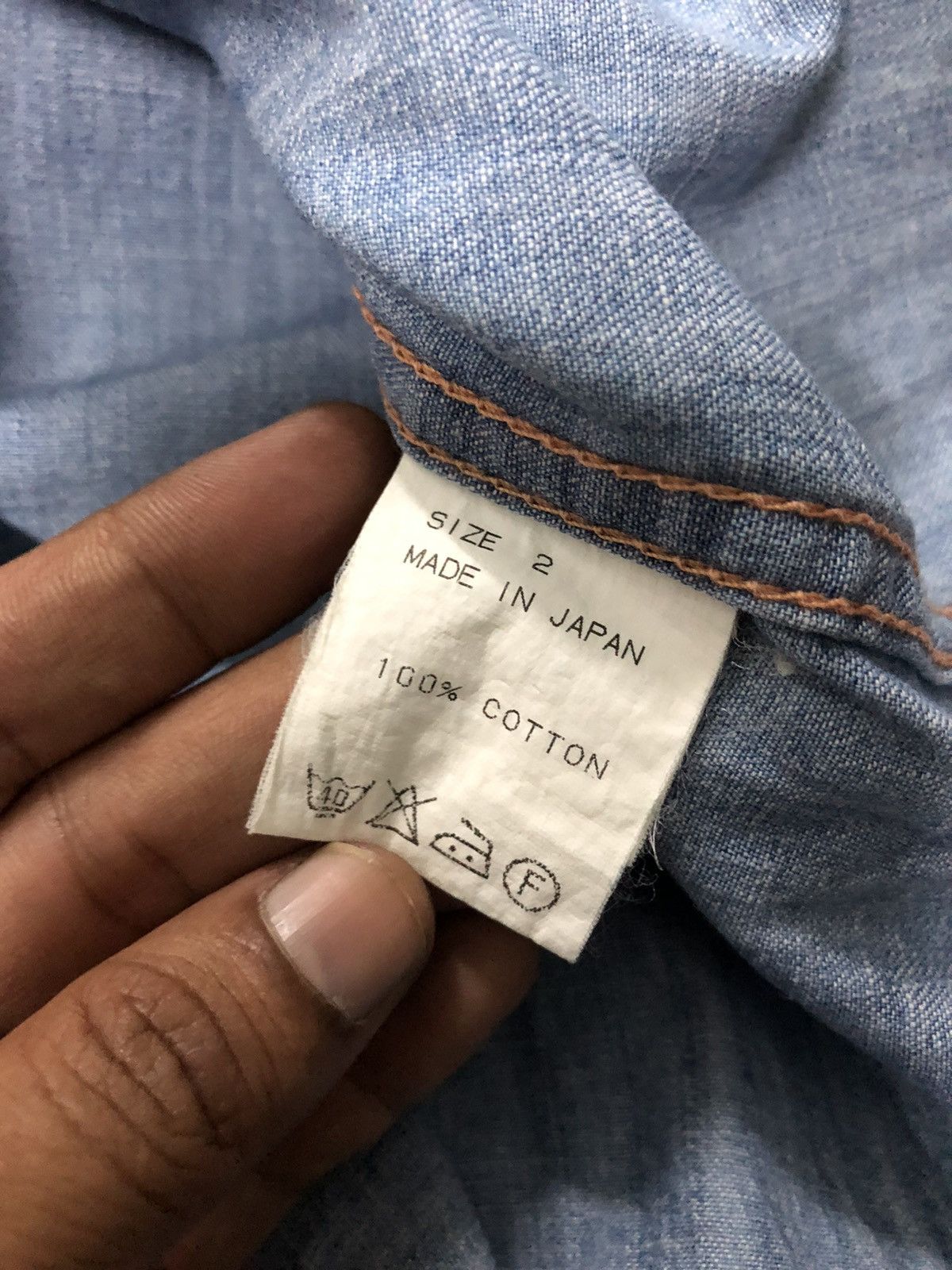 Markaware 2011SS Markaware Japan denim shirt Size US M / EU 48-50 / 2 - 13 Thumbnail