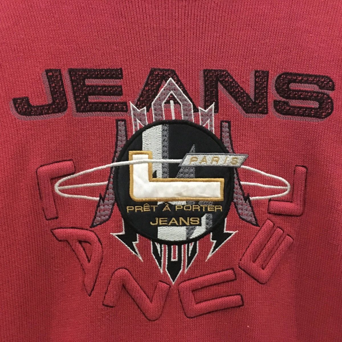 Japanese Brand vintage lancel paris jeans jumper pullover sweatshirt Size US M / EU 48-50 / 2 - 3 Thumbnail
