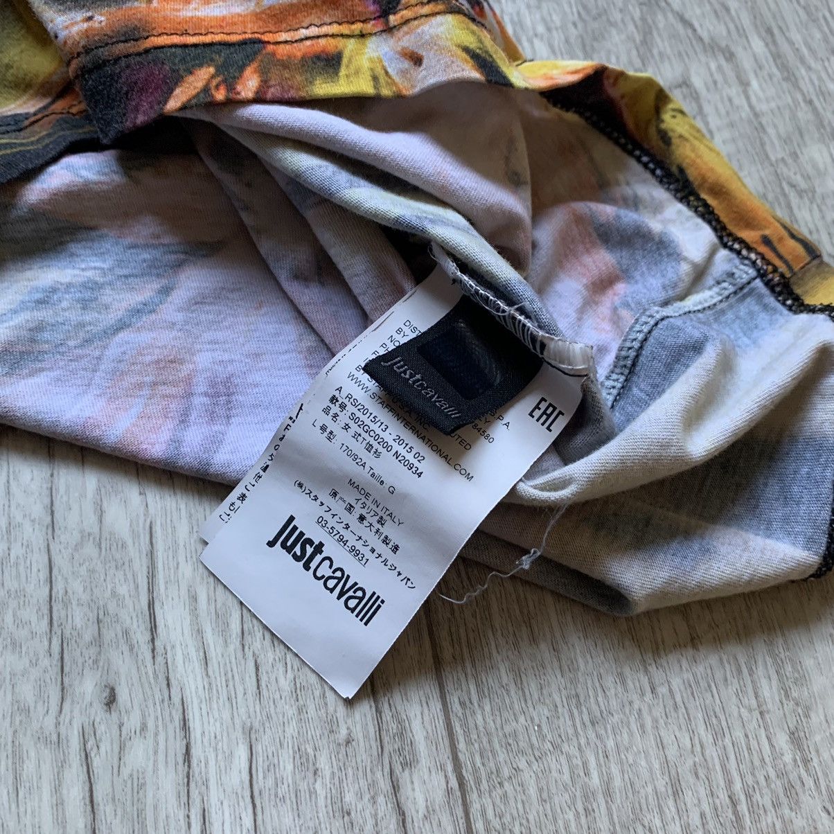 Just Cavalli RARE JUST CAVALLI TIGER FLOWERS SWAG T SHIRT Size US M / EU 48-50 / 2 - 5 Thumbnail