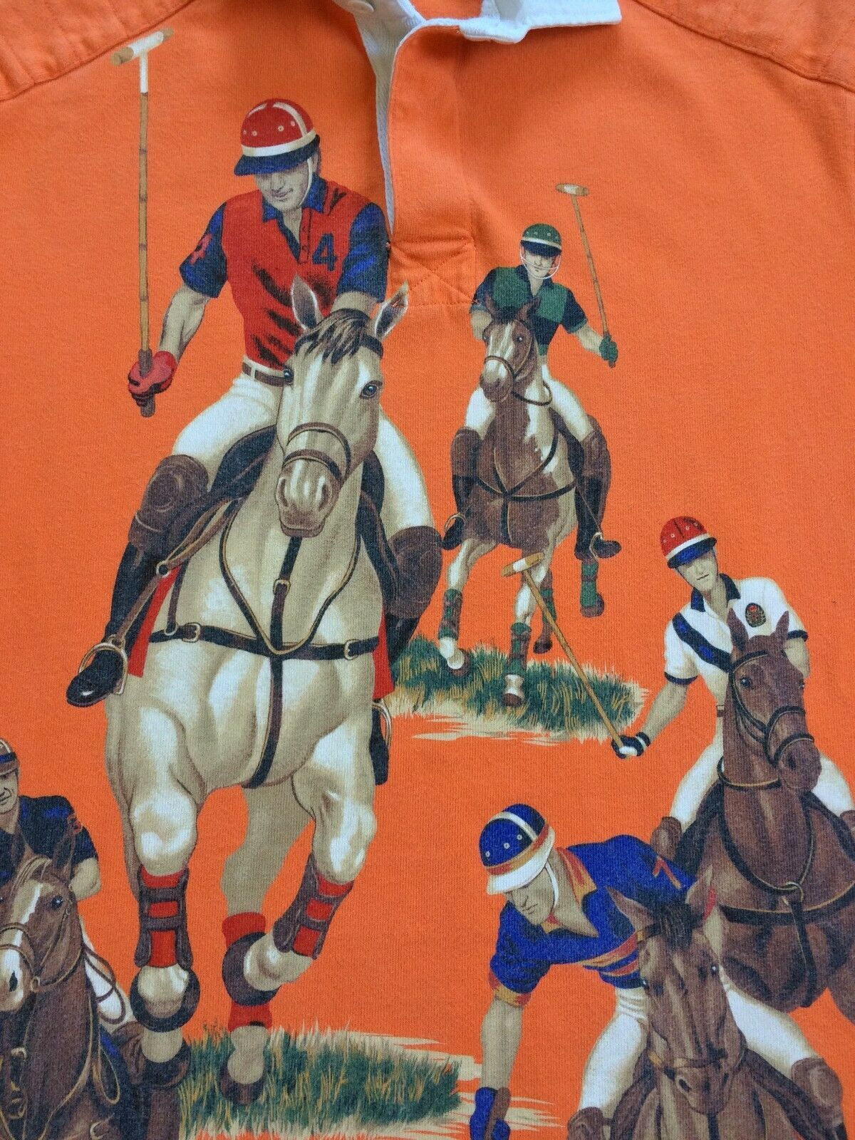 Polo Ralph Lauren F/W 2005 Polo Ralph Lauren 5 Horsemen Rugby Size US L / EU 52-54 / 3 - 2 Thumbnail