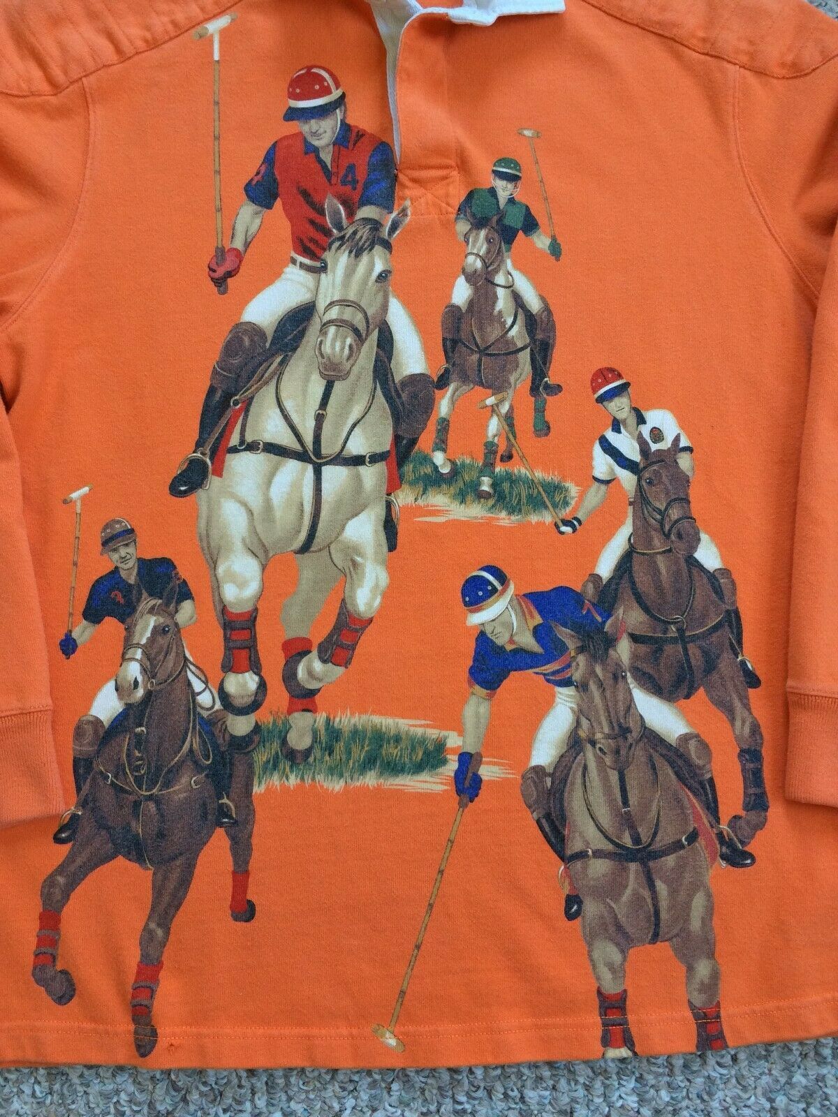 Polo Ralph Lauren F/W 2005 Polo Ralph Lauren 5 Horsemen Rugby Size US L / EU 52-54 / 3 - 3 Thumbnail
