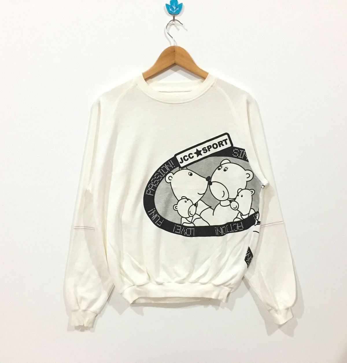 Jean Charles De Castelbajac vintage castel bajac jcc sport jumper pullover sweatshirt Size US M / EU 48-50 / 2 - 1 Thumbnail
