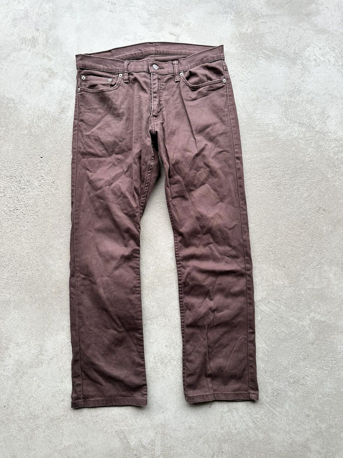 Vintage Levi’s 514 Mocha Travis Color Pants