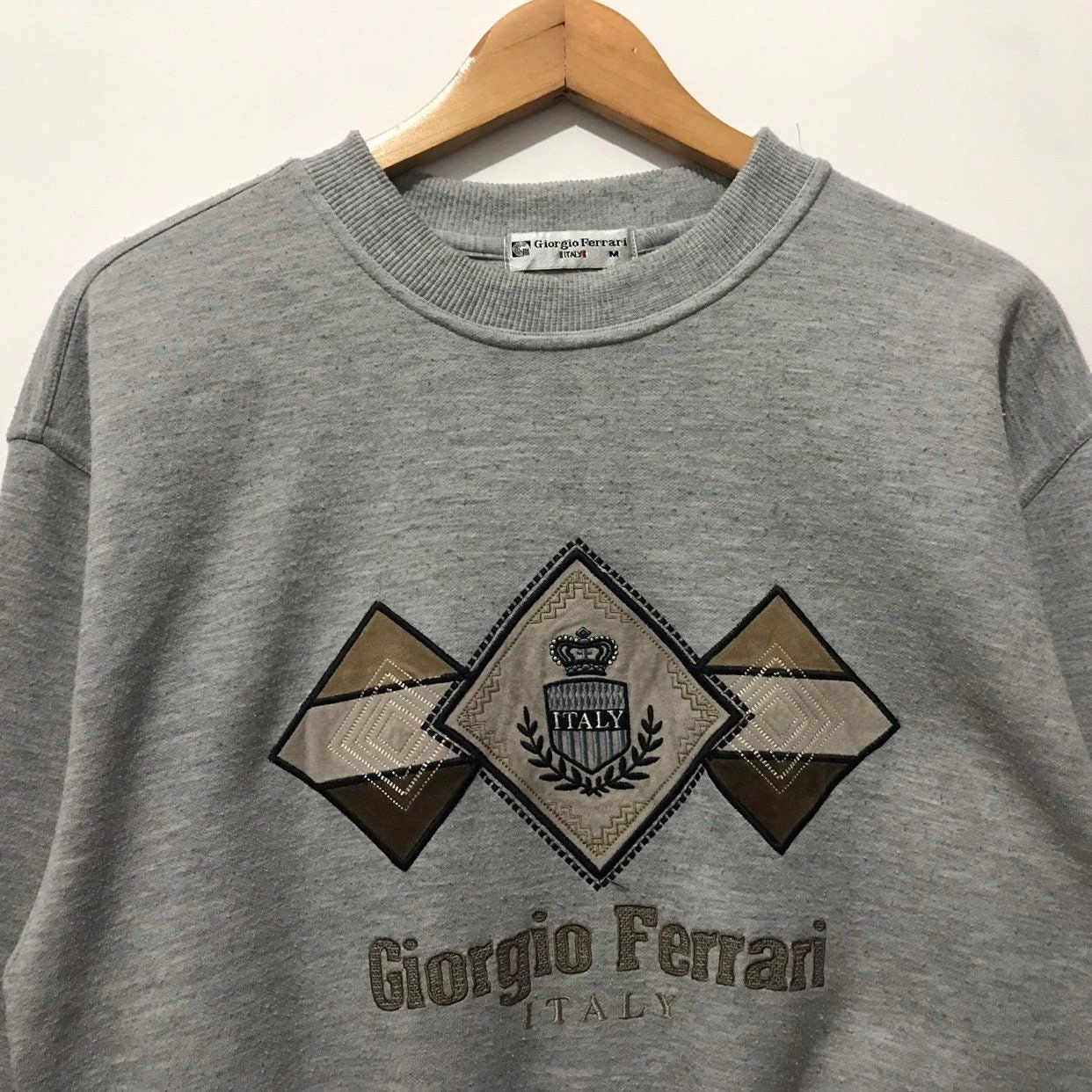 Ferrari vintage giorgio ferrari italy jumper pullover sweatshirt Size US M / EU 48-50 / 2 - 2 Thumbnail