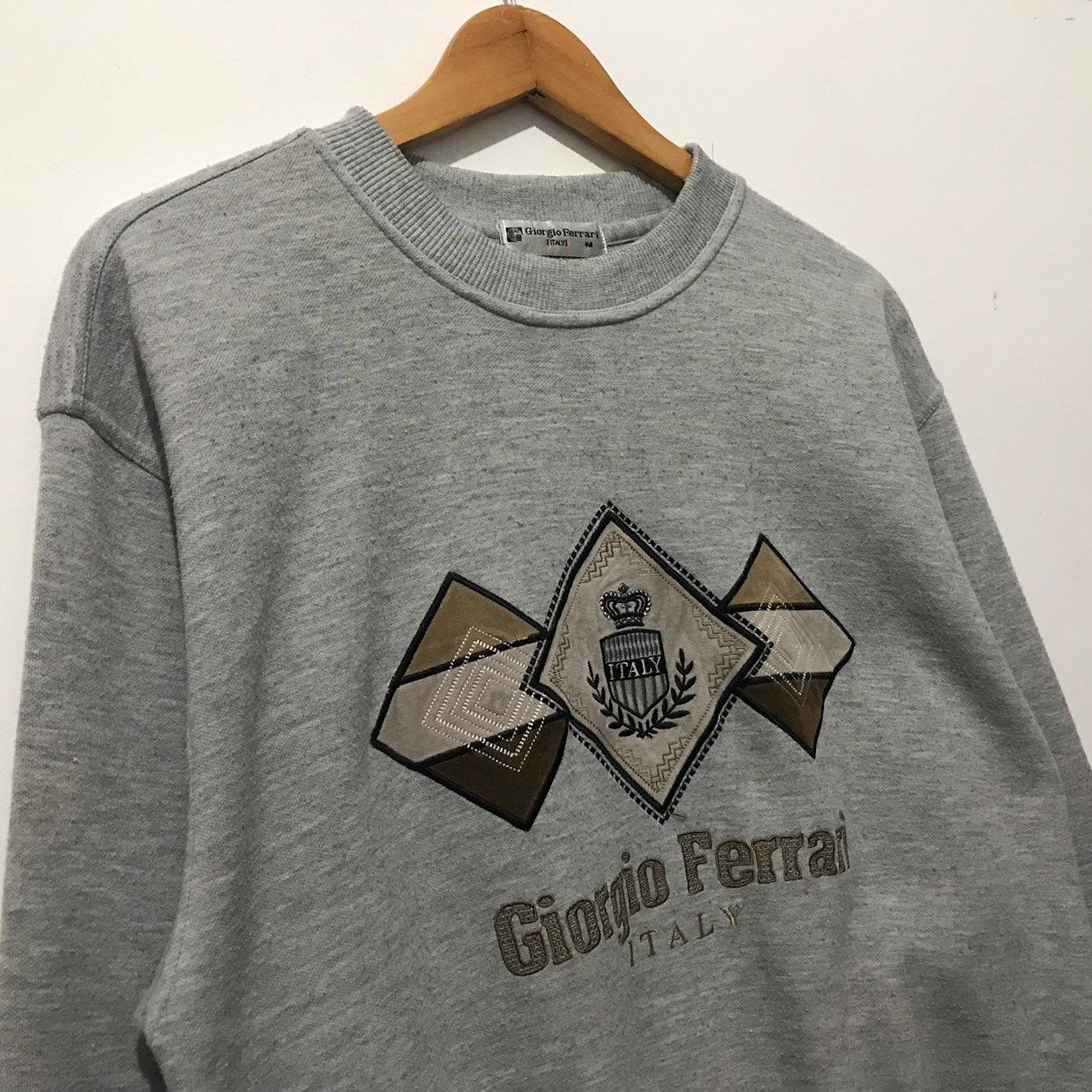Ferrari vintage giorgio ferrari italy jumper pullover sweatshirt Size US M / EU 48-50 / 2 - 4 Thumbnail