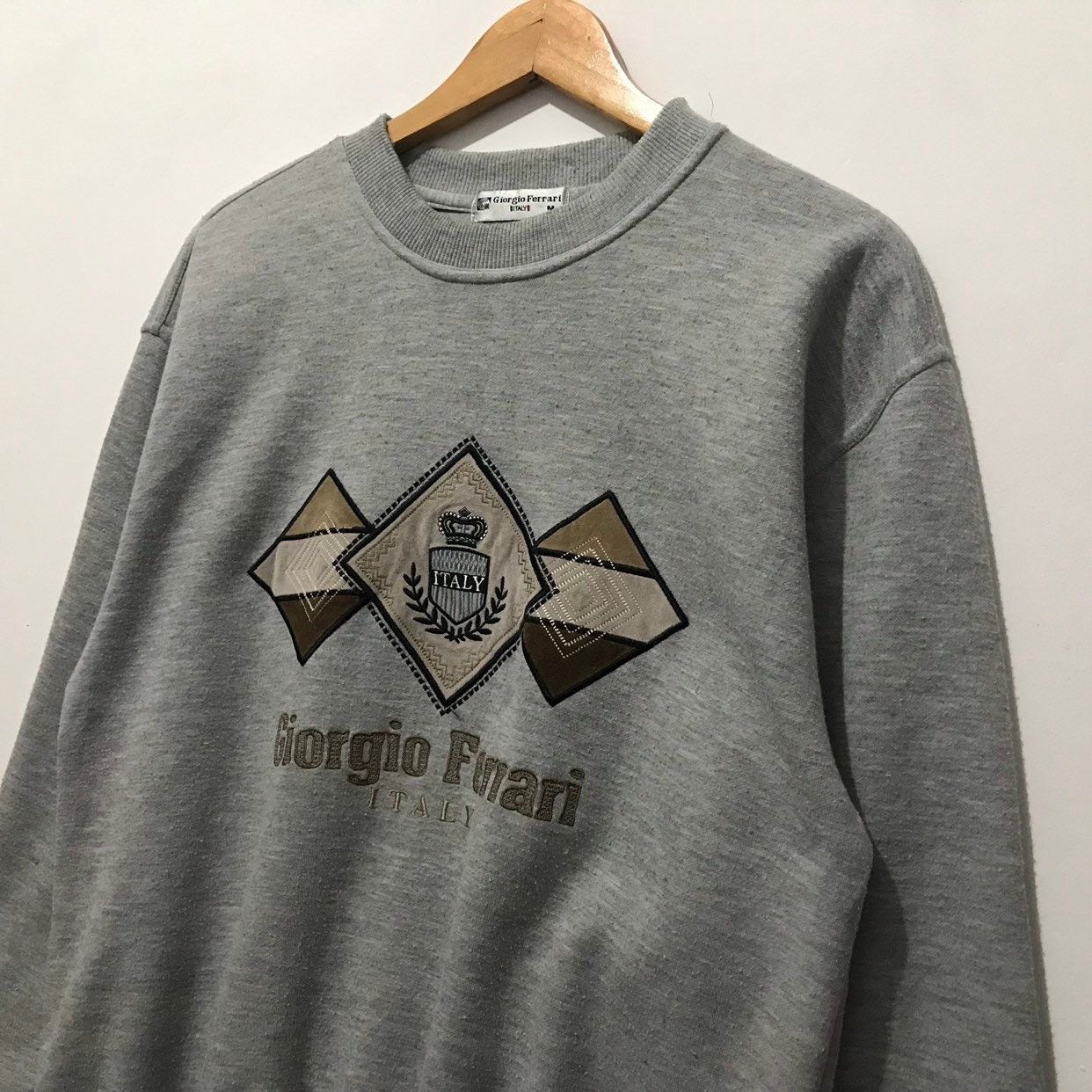 Ferrari vintage giorgio ferrari italy jumper pullover sweatshirt Size US M / EU 48-50 / 2 - 5 Thumbnail