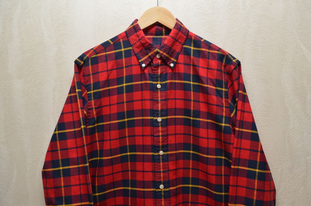 Polo Ralph Lauren Polo Ralph Lauren Red Black Check Shirt Sz L