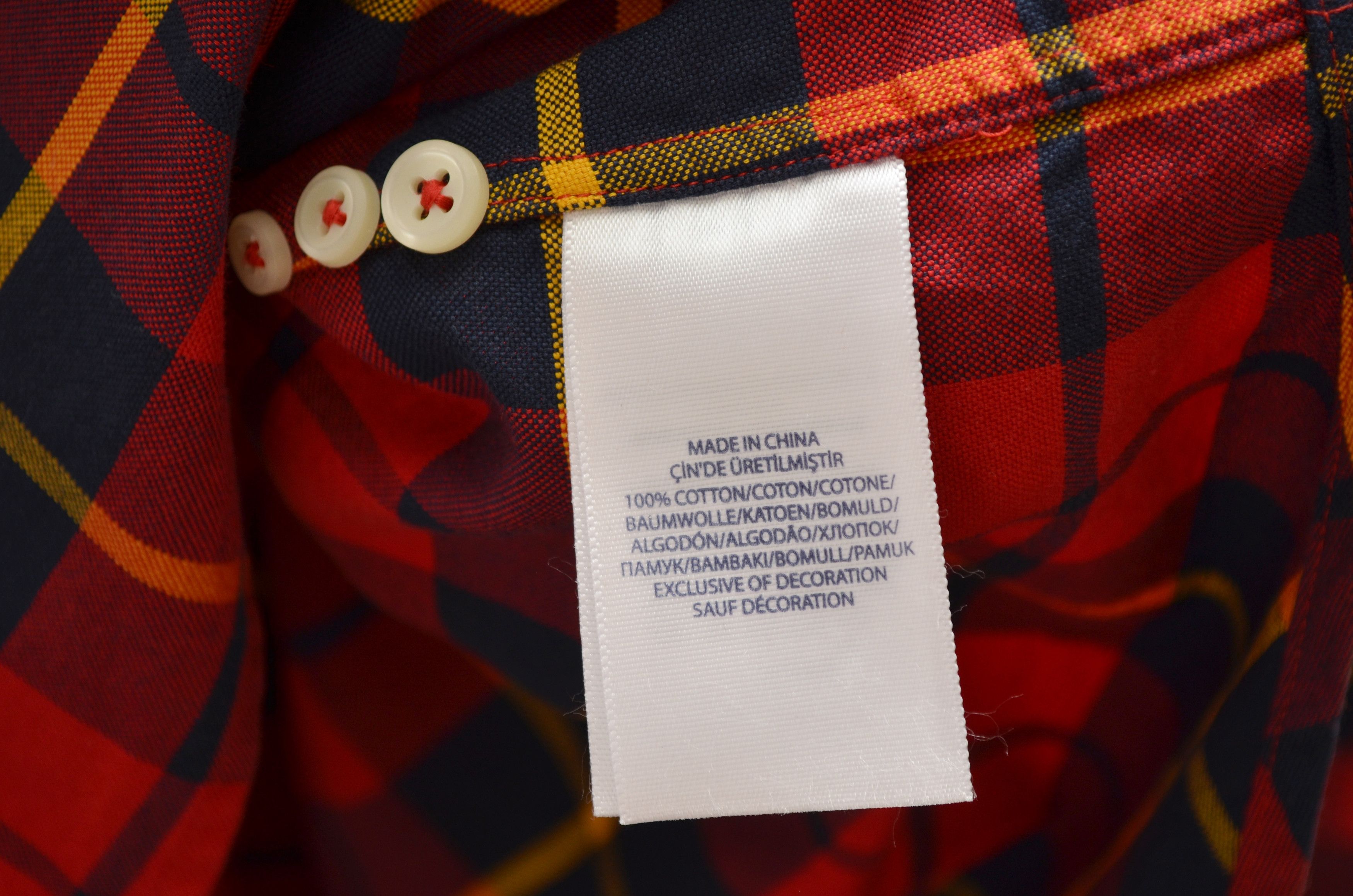 Polo Ralph Lauren Polo Ralph Lauren Red Black Check Shirt Sz L Size US L / EU 52-54 / 3 - 7 Thumbnail