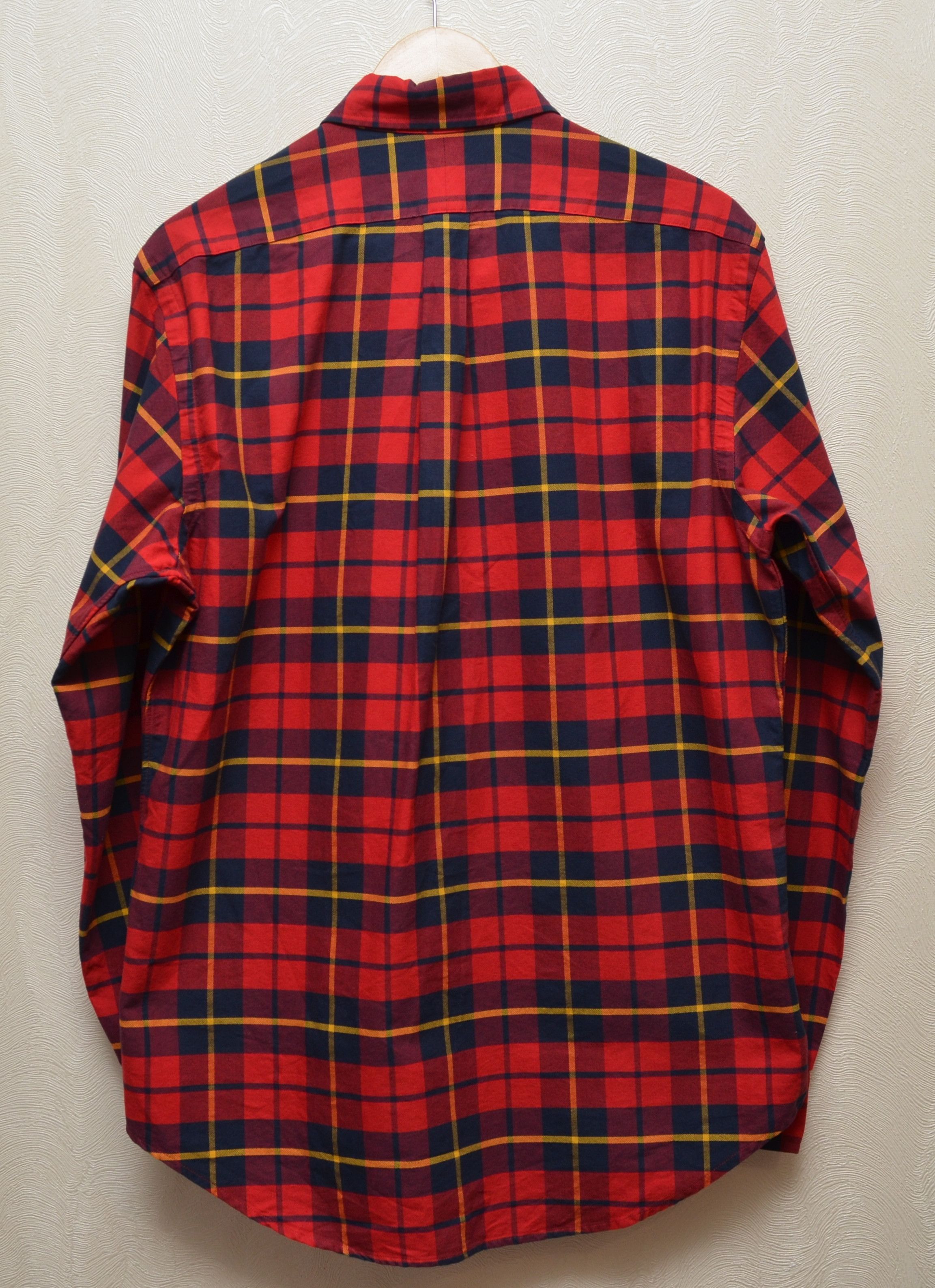 Polo Ralph Lauren Polo Ralph Lauren Red Black Check Shirt Sz L Size US L / EU 52-54 / 3 - 6 Thumbnail
