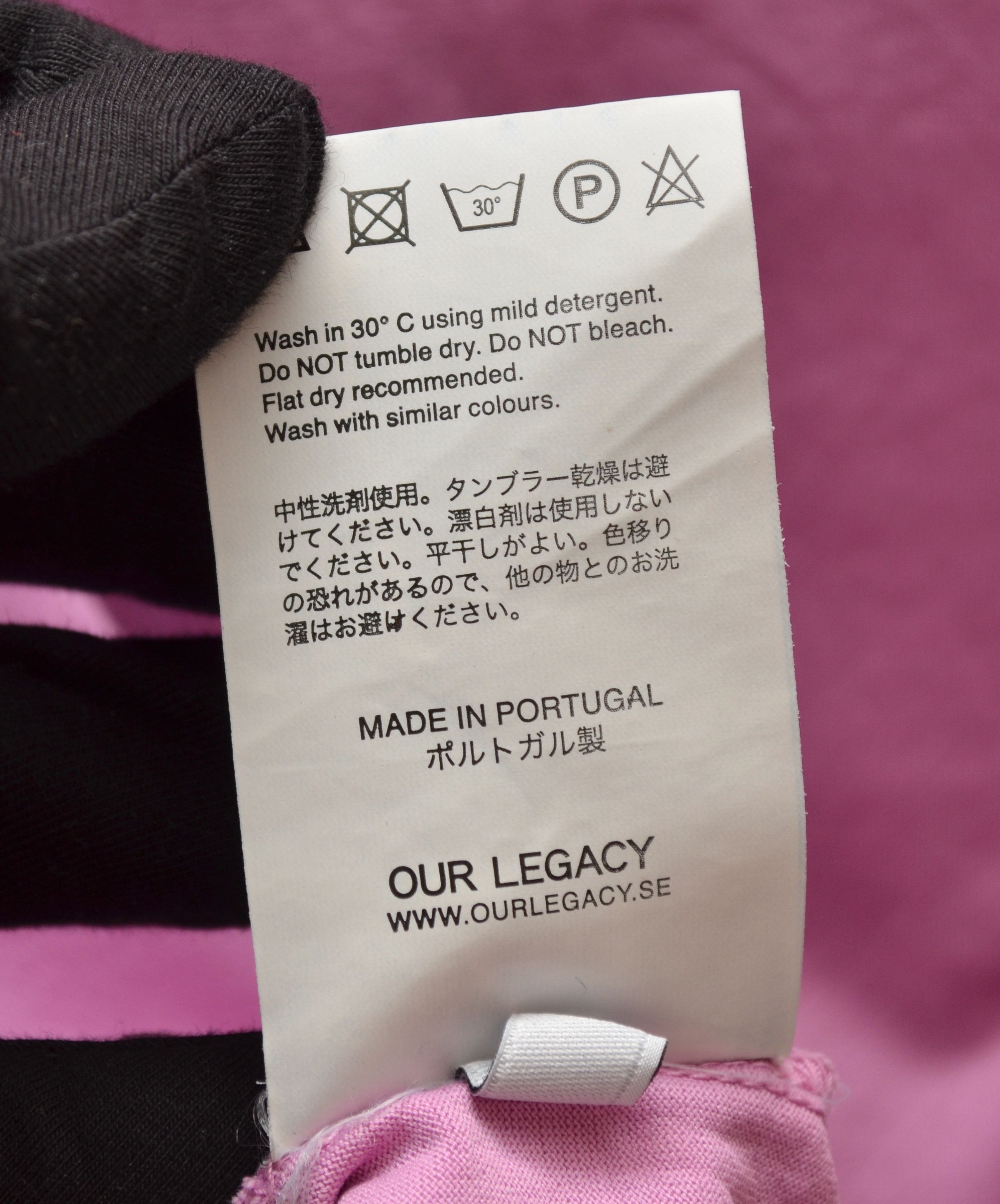 Designer × Our Legacy OUR LEGACY Glow Pink Mercerized Pocket T Shirt Size US XL / EU 56 / 4 - 6 Thumbnail