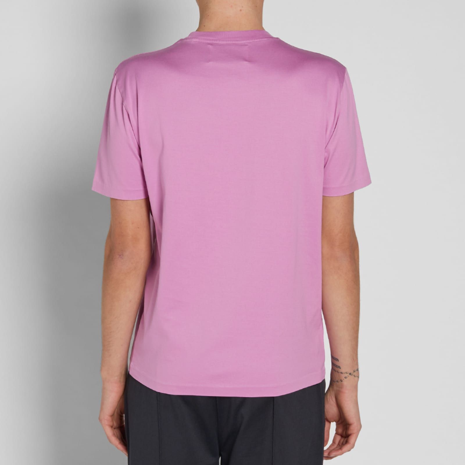 Designer × Our Legacy OUR LEGACY Glow Pink Mercerized Pocket T Shirt Size US XL / EU 56 / 4 - 9 Thumbnail