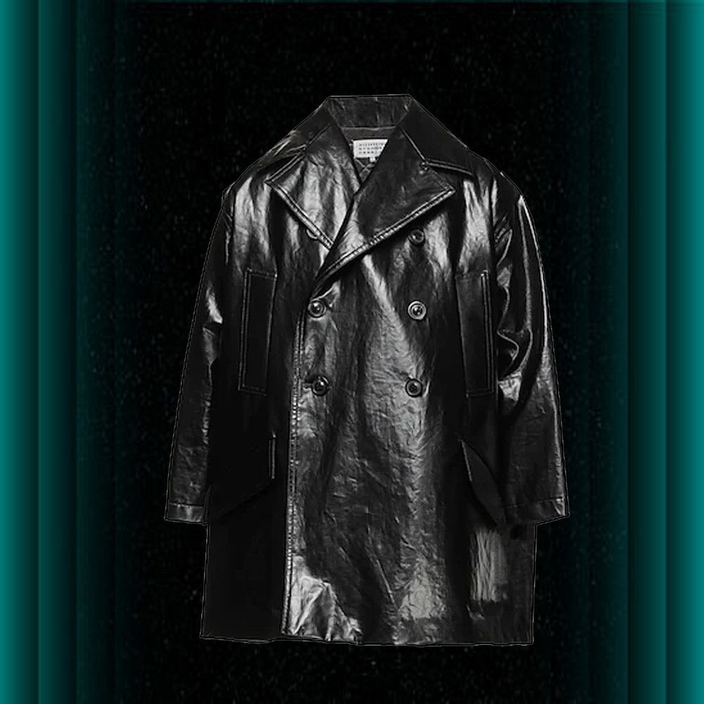 Maison Margiela Coat in Black Size US S / EU 44-46 / 1 - 1 Thumbnail
