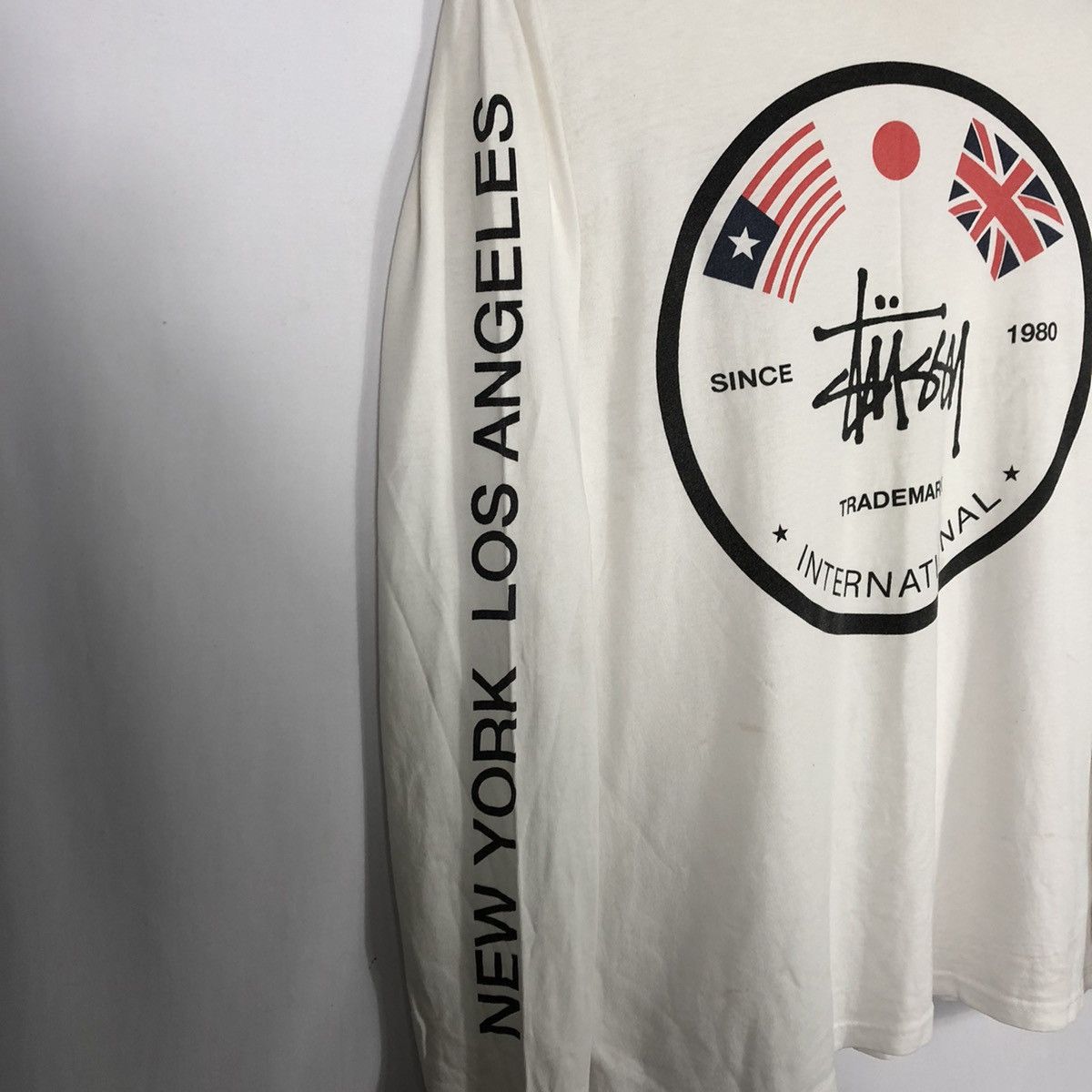 Stussy × Vintage 🔥Hype Beast🔥Stussy Custom Made World Tour Hit Spellout Skate Size US L / EU 52-54 / 3 - 8 Thumbnail