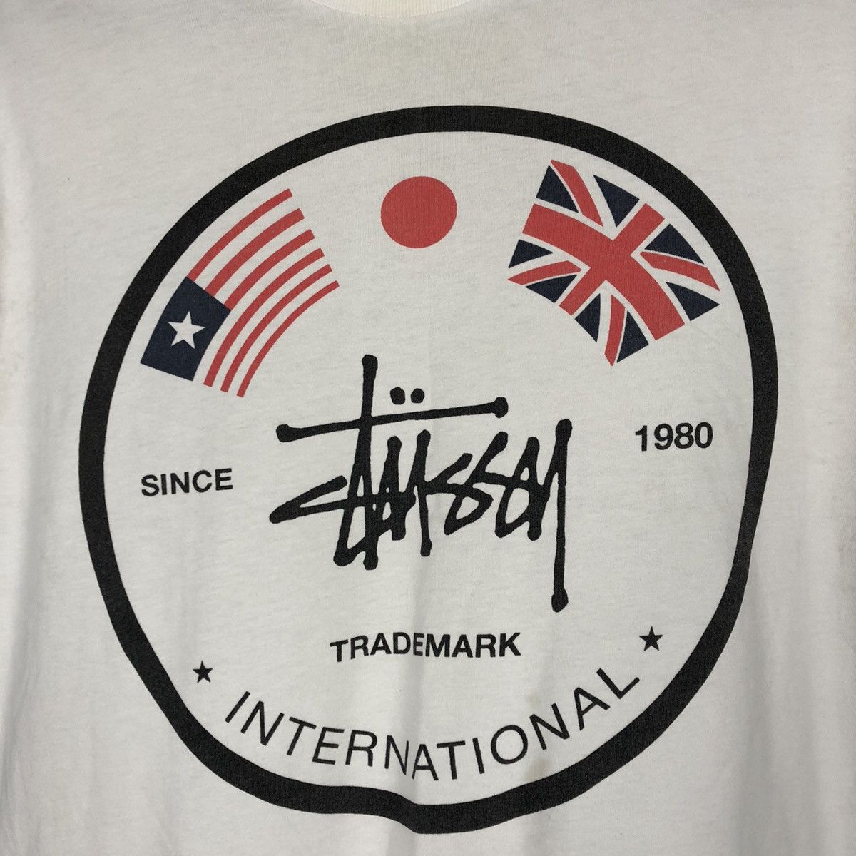 Stussy × Vintage 🔥Hype Beast🔥Stussy Custom Made World Tour Hit Spellout Skate Size US L / EU 52-54 / 3 - 5 Thumbnail