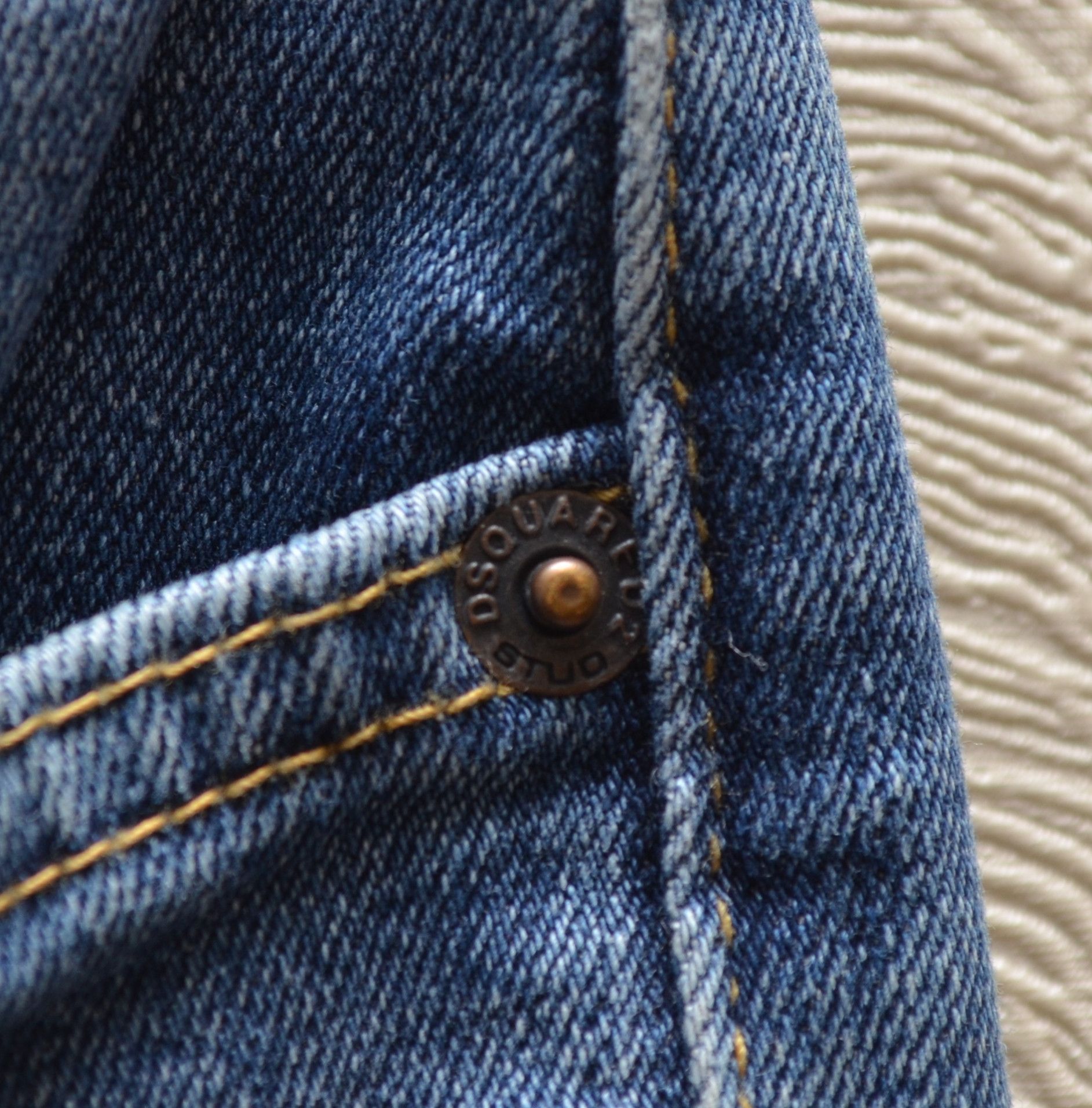 Designer × Dsquared2 Dsquared2 Blue Distressed Slim jeans Sz W30 L34 Size US 30 / EU 46 - 5 Thumbnail