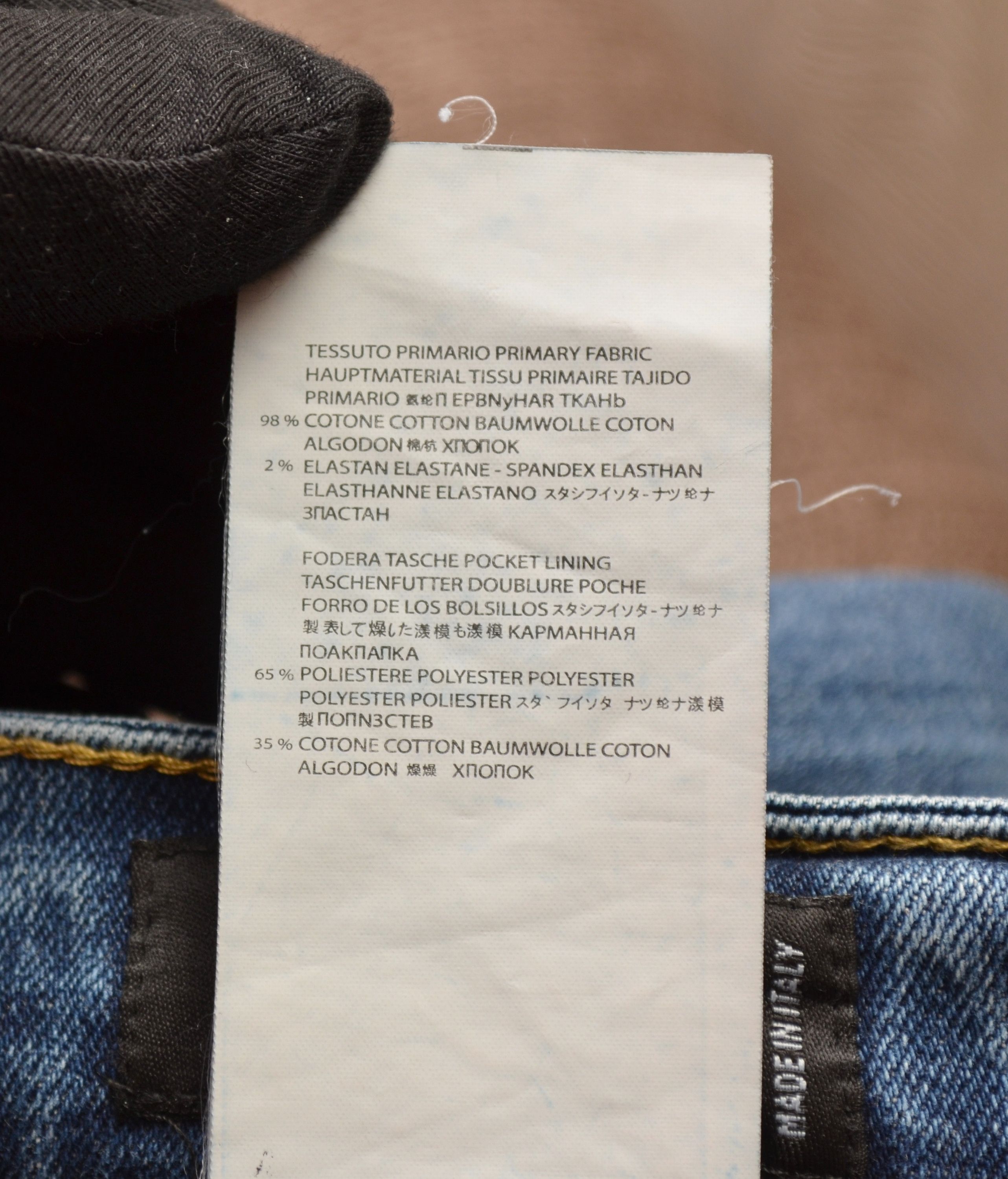 Designer × Dsquared2 Dsquared2 Blue Distressed Slim jeans Sz W30 L34 Size US 30 / EU 46 - 11 Thumbnail