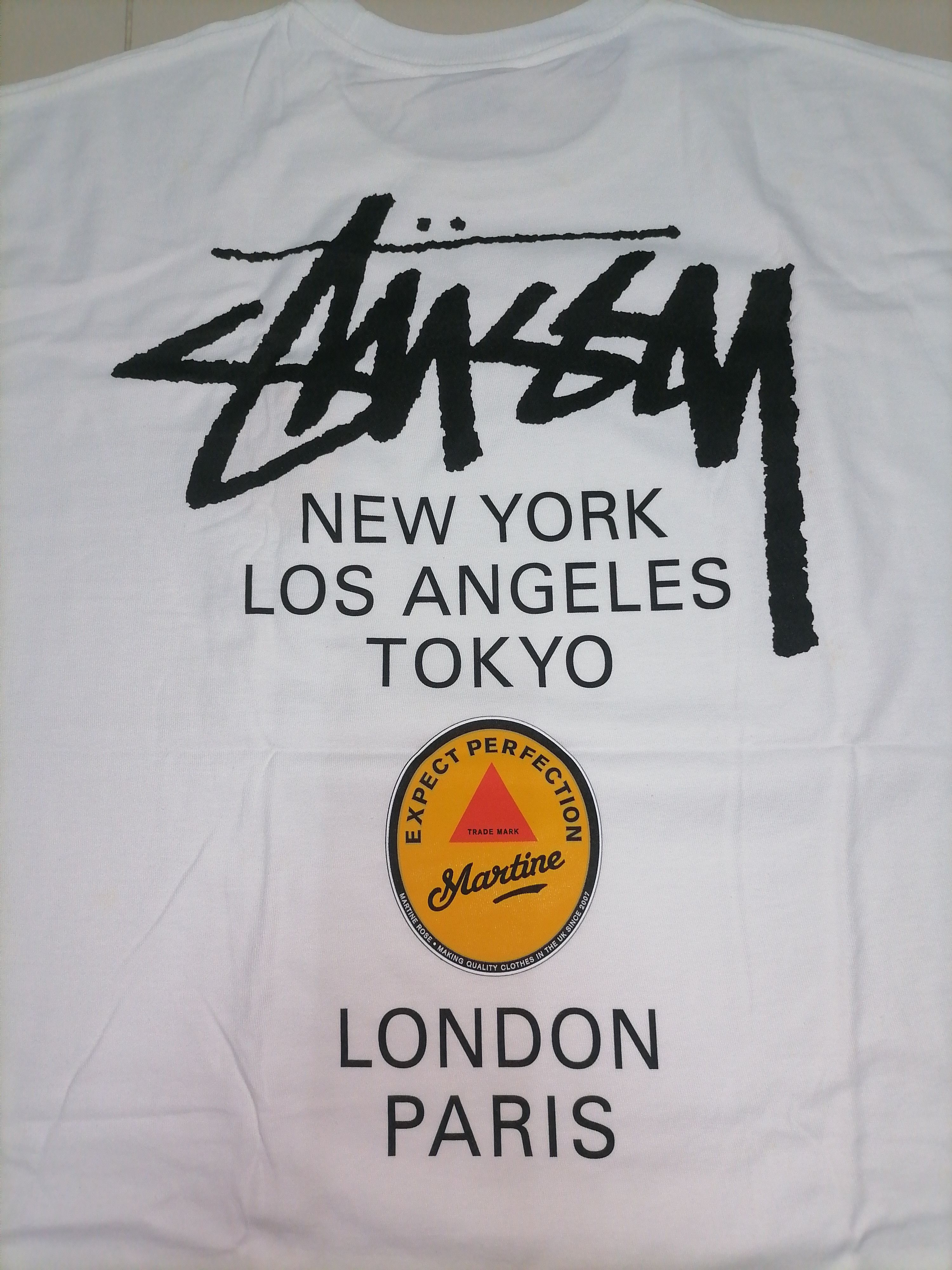 Martine Rose × Stussy Rare Stussy X Martine Rose 40th Anniversary T-shirt Size US L / EU 52-54 / 3 - 1 Thumbnail