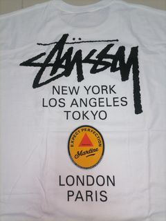Stussy Martine Rose Mr Stand Firm Pigment Dyed Tee XXL / White
