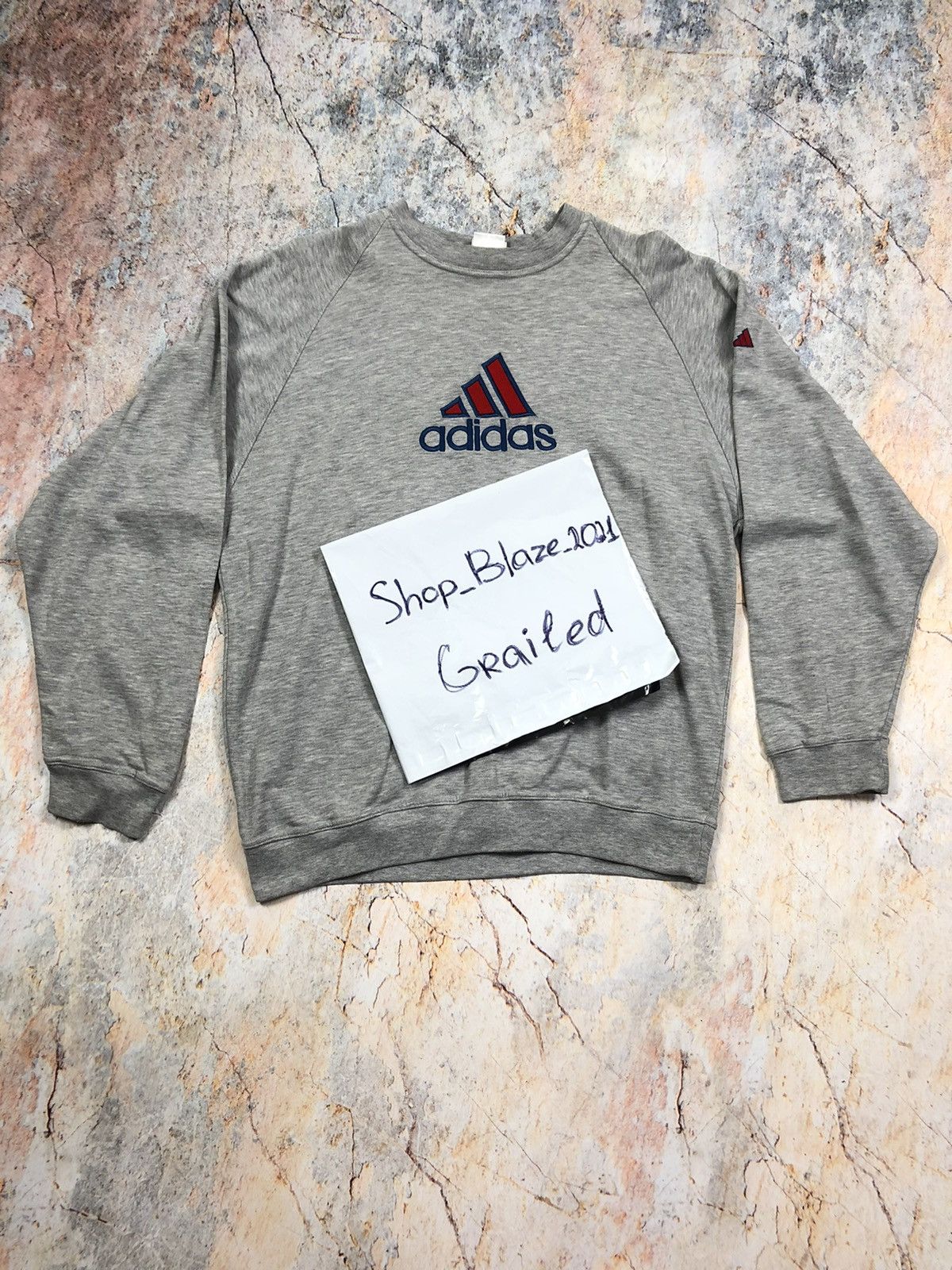 Adidas × Vintage Adidas equipment vintage sweatshirt Size US XL / EU 56 / 4 - 2 Thumbnail