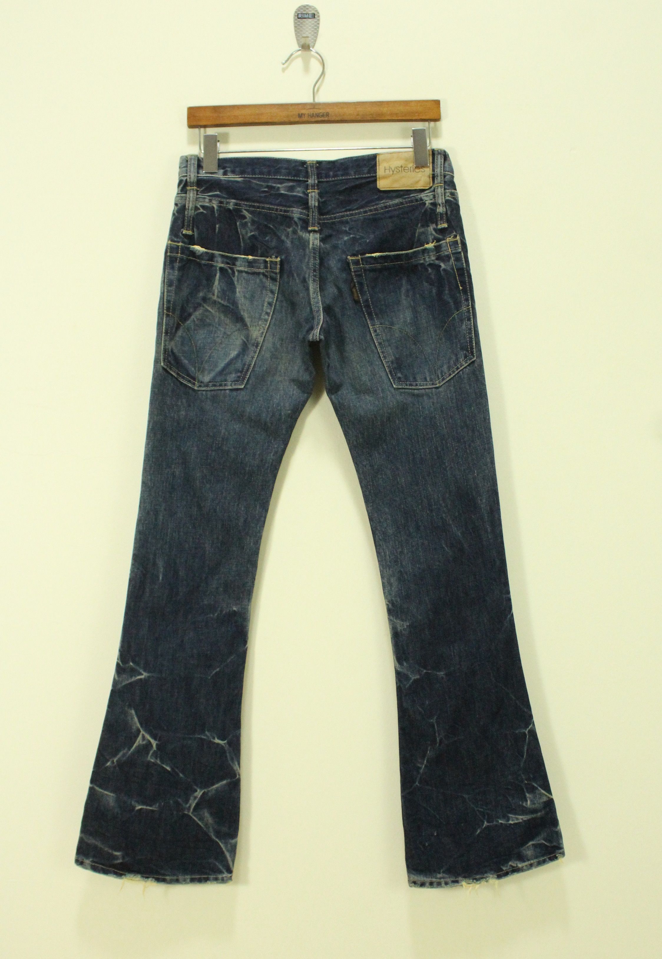 Flared HYSTERIC GLAMOUR Denim Bell Bottom Bootcut
